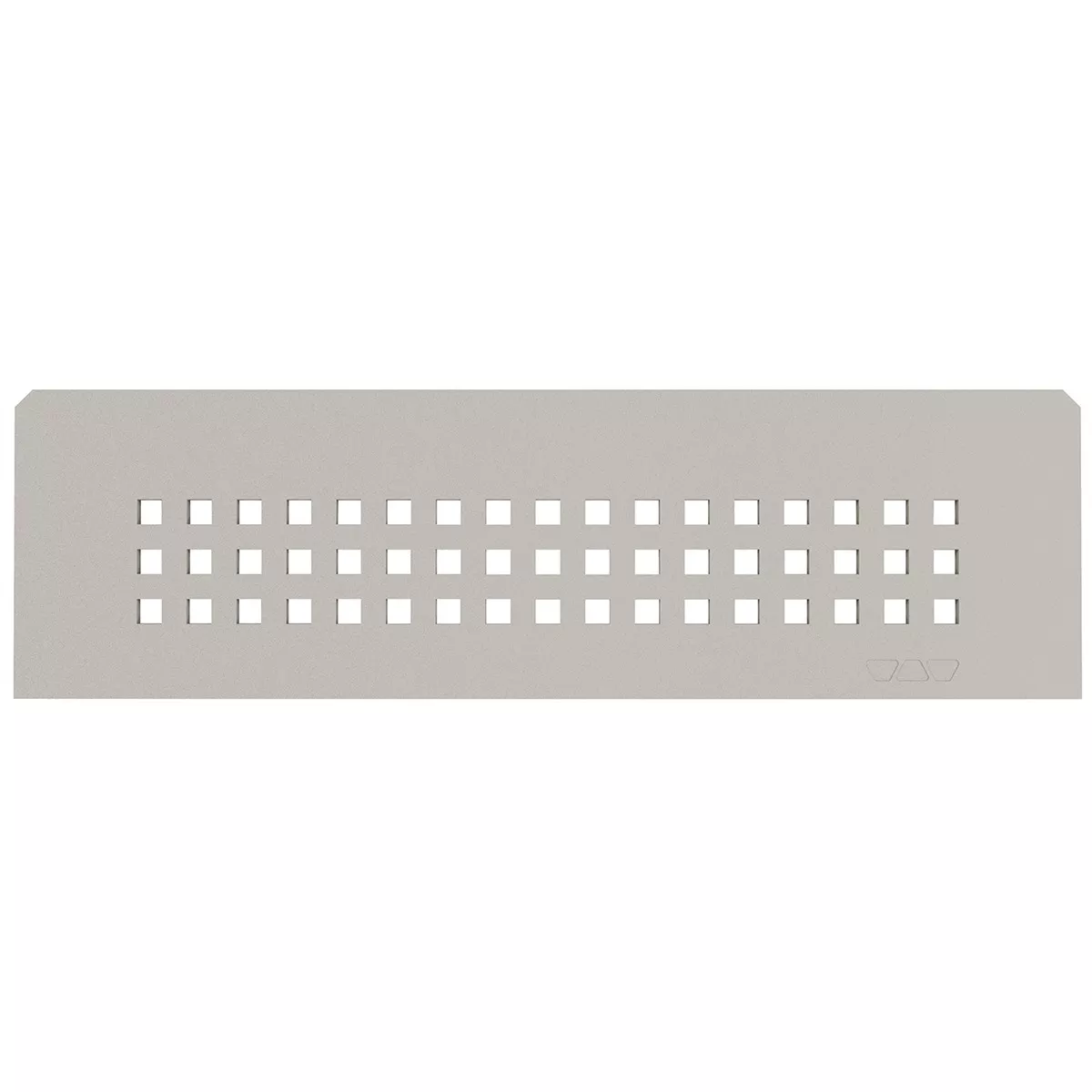 Nischen Wandablage Schlüter Rechteck 30x8,7cm Square Beige