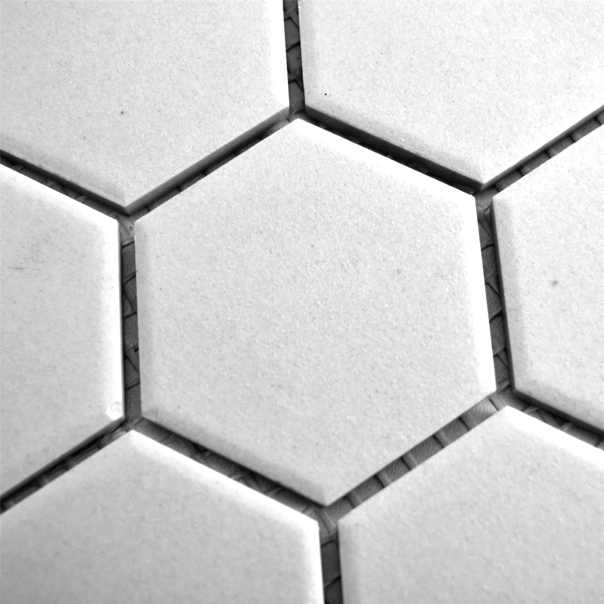 Ceramica Mosaico Begomil Non Smaltato Bianco