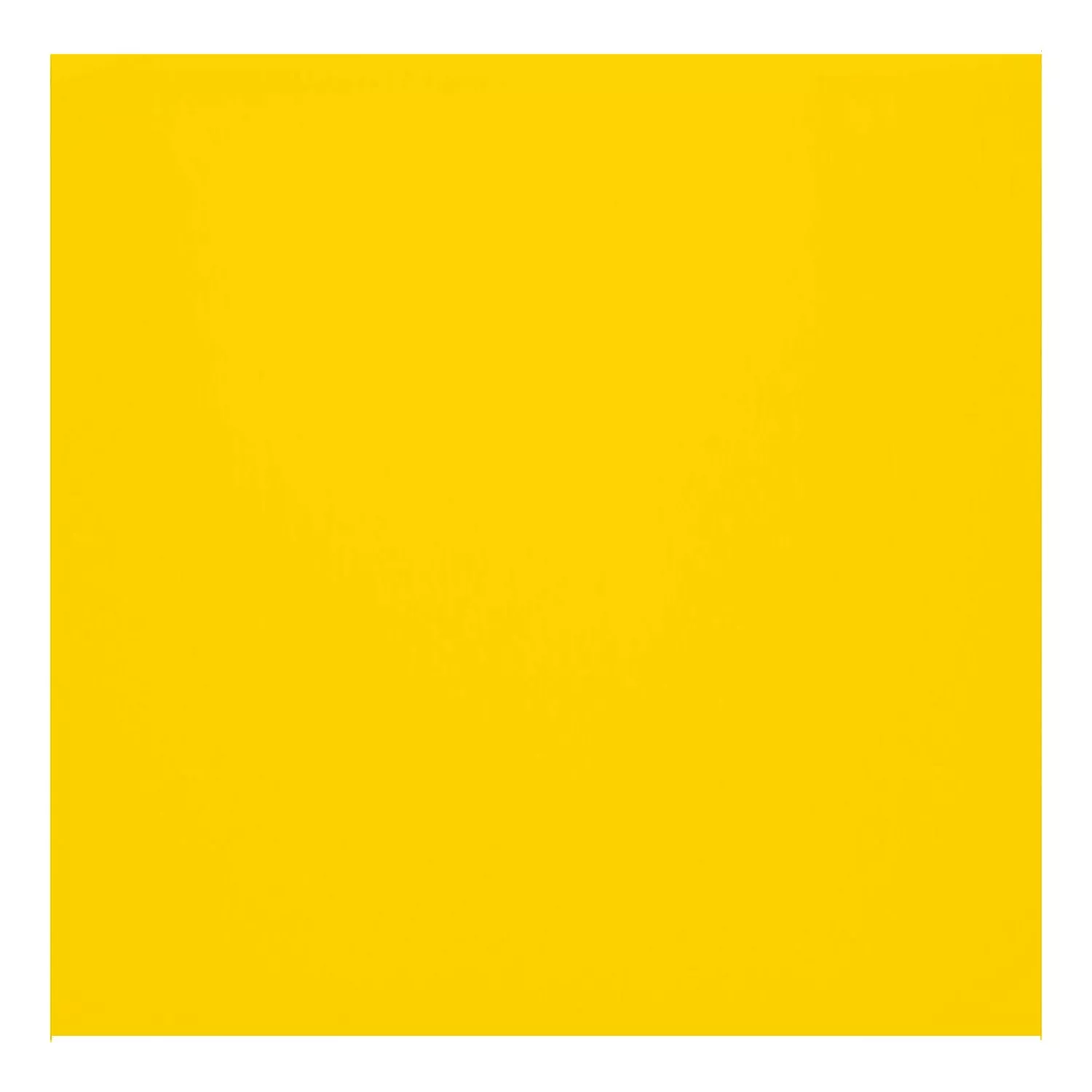Carrelage métro Jaune Mat 20x20 cm Sans Facette Ashville Sol