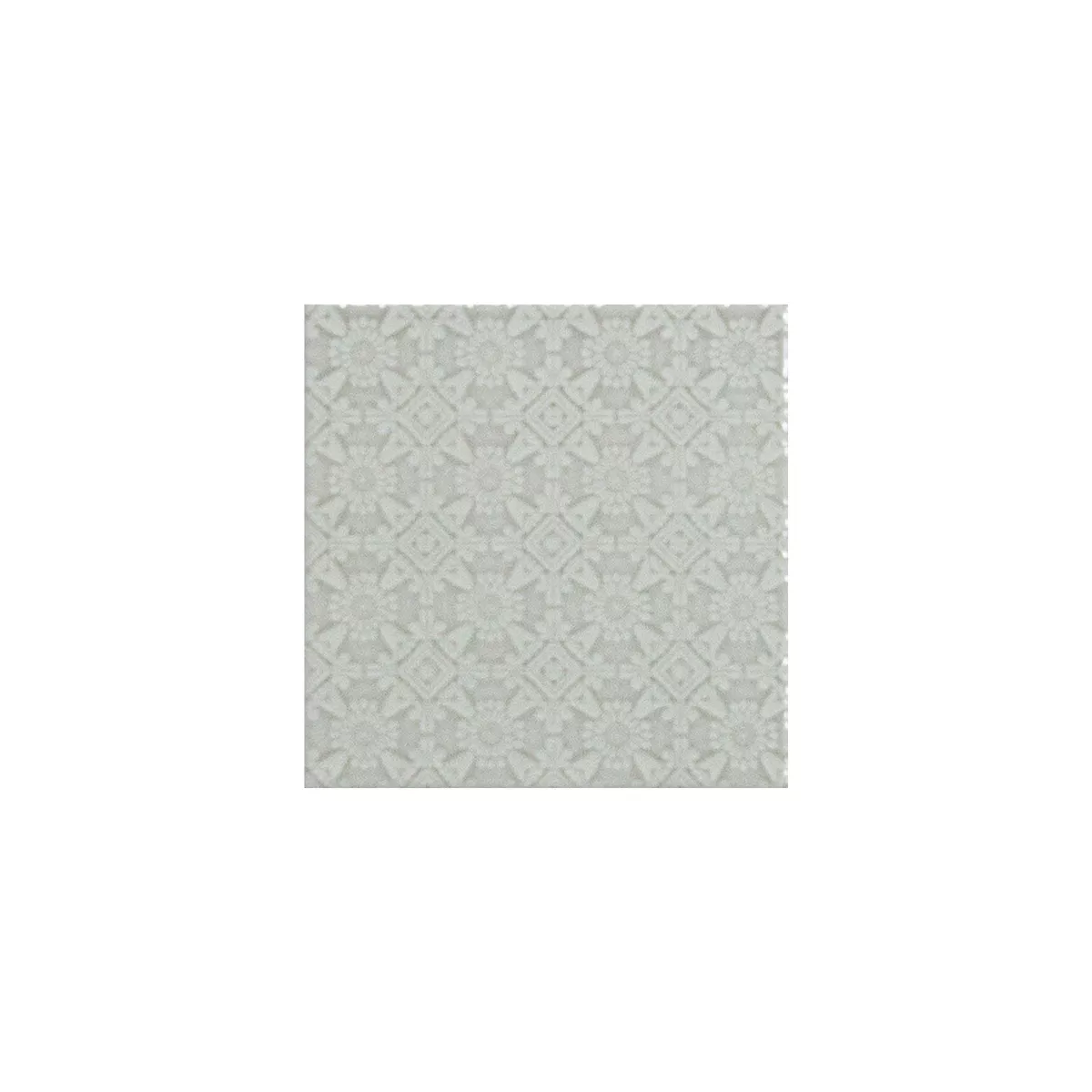 Campione Ceramica Mosaico Rivabella Relief Grigio