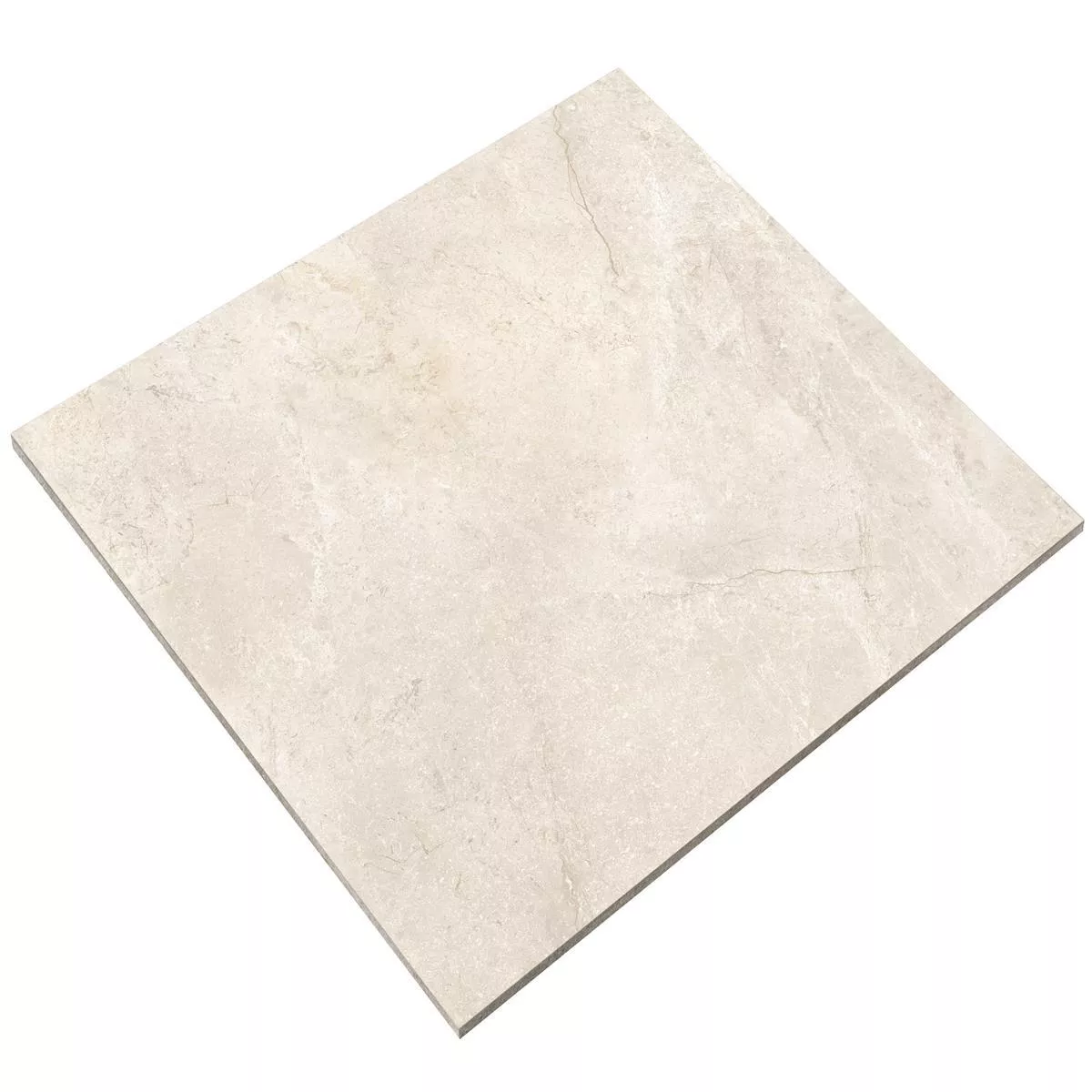 Carrelage Sol Et Mur Pangea Marbre Optique Poli Brillant Cream 120x120cm