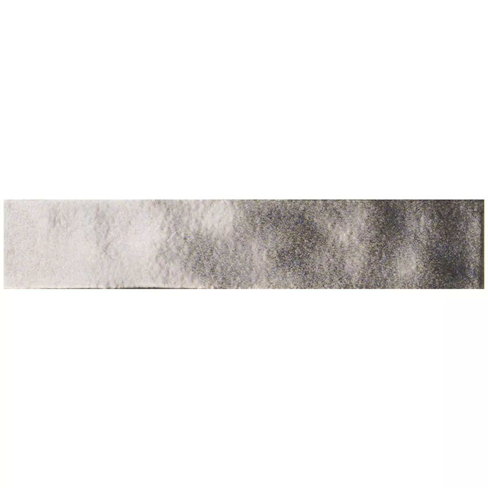 Muster Wandfliesen Montreal Gewellt Silber 5x25cm