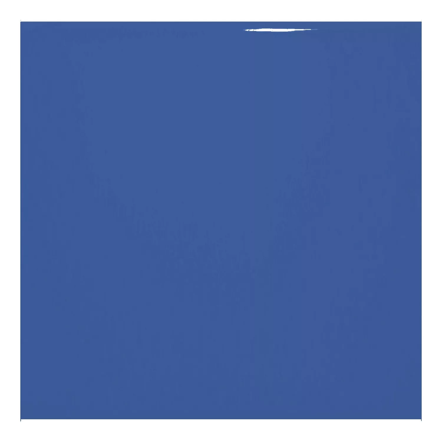 Carrelage métro Bleu Brillant 10x10 cm Sans Facette Freyburg Mar