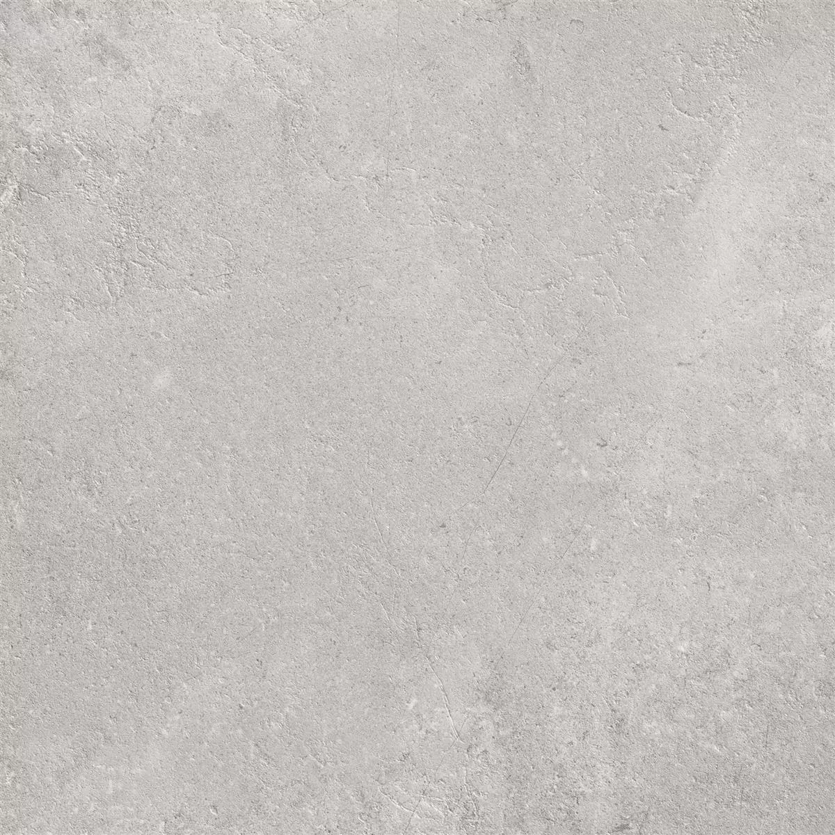 Terrassenplatten Bangui Steinoptik Silber 60x60x2 cm Terrassenplatten Bangui Steinoptik Silber 60x60x2 cm