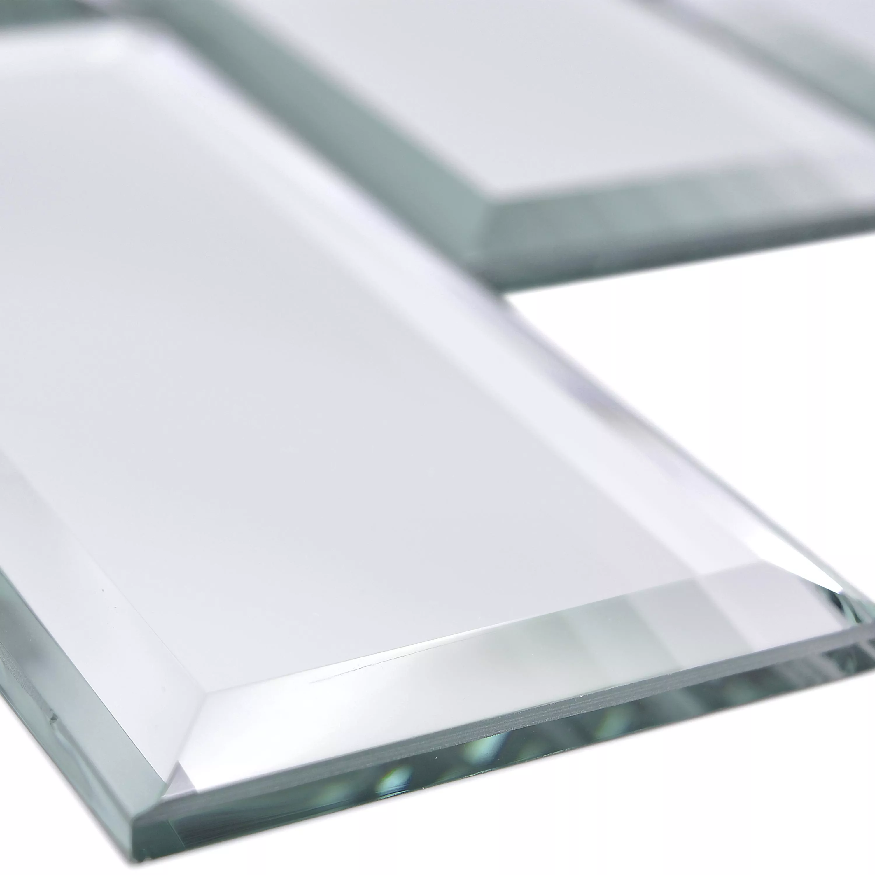 Muster von Spiegel Metro Mosaik Fliesen Reflexion Rechteck 73