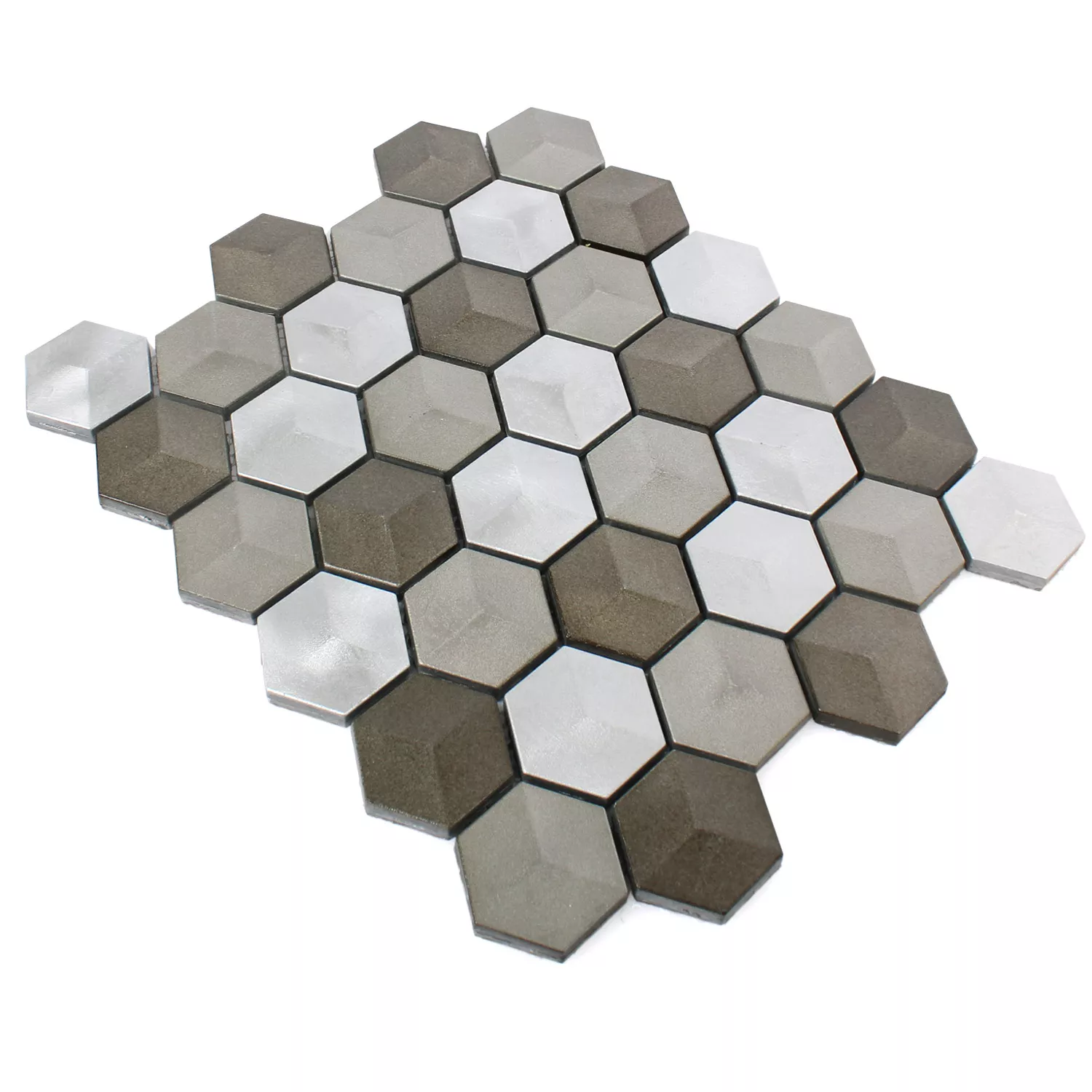 Campione Mosaico Hexagon Kandilo Fango