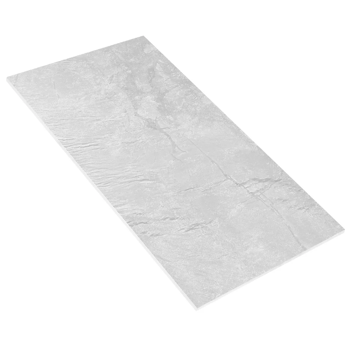 Carrelage Sol Et Mur Cortina Optique En Béton Mat Gris Clair 60x120cm