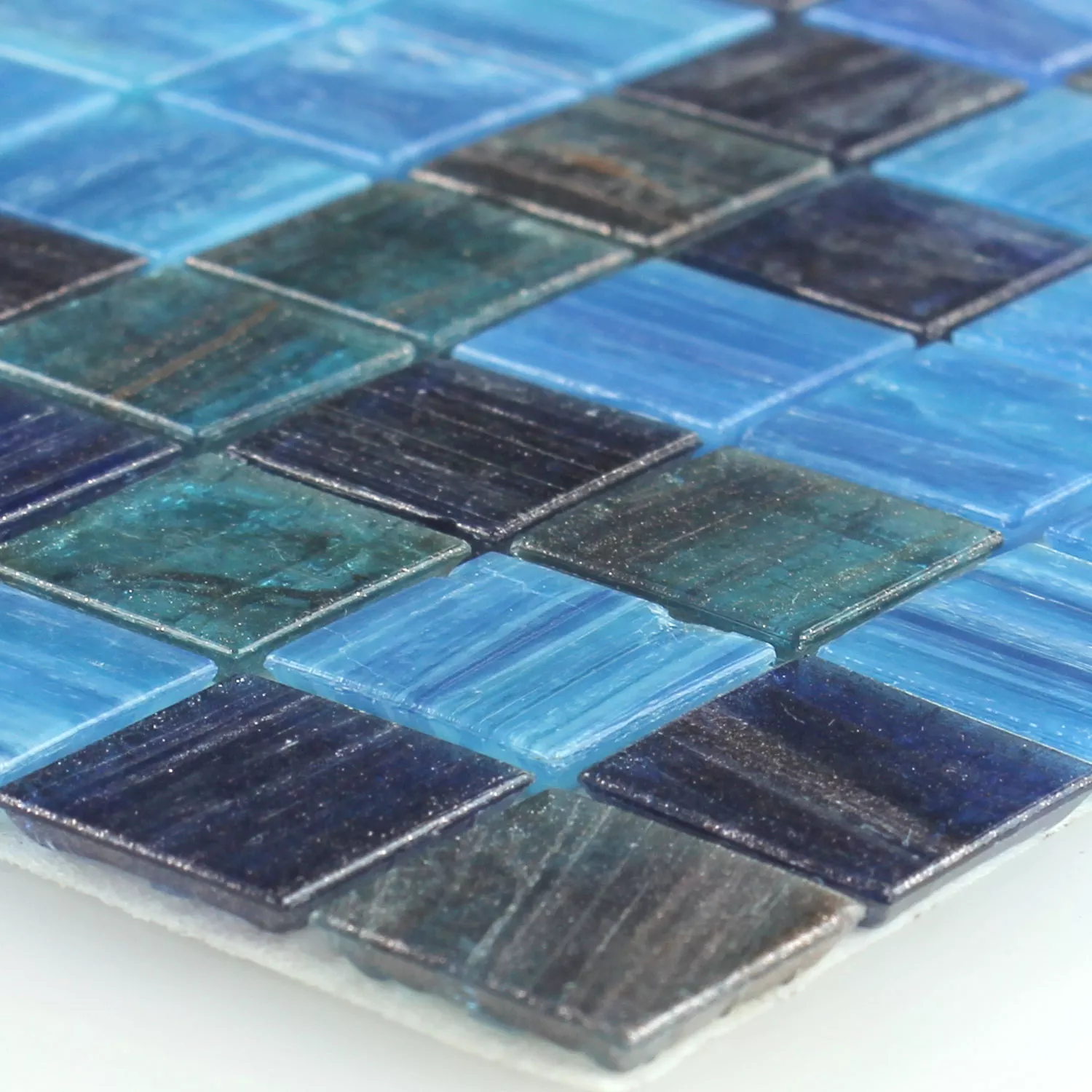 Mosaikfliesen Trend-Vi Recycling Glas Dynamic