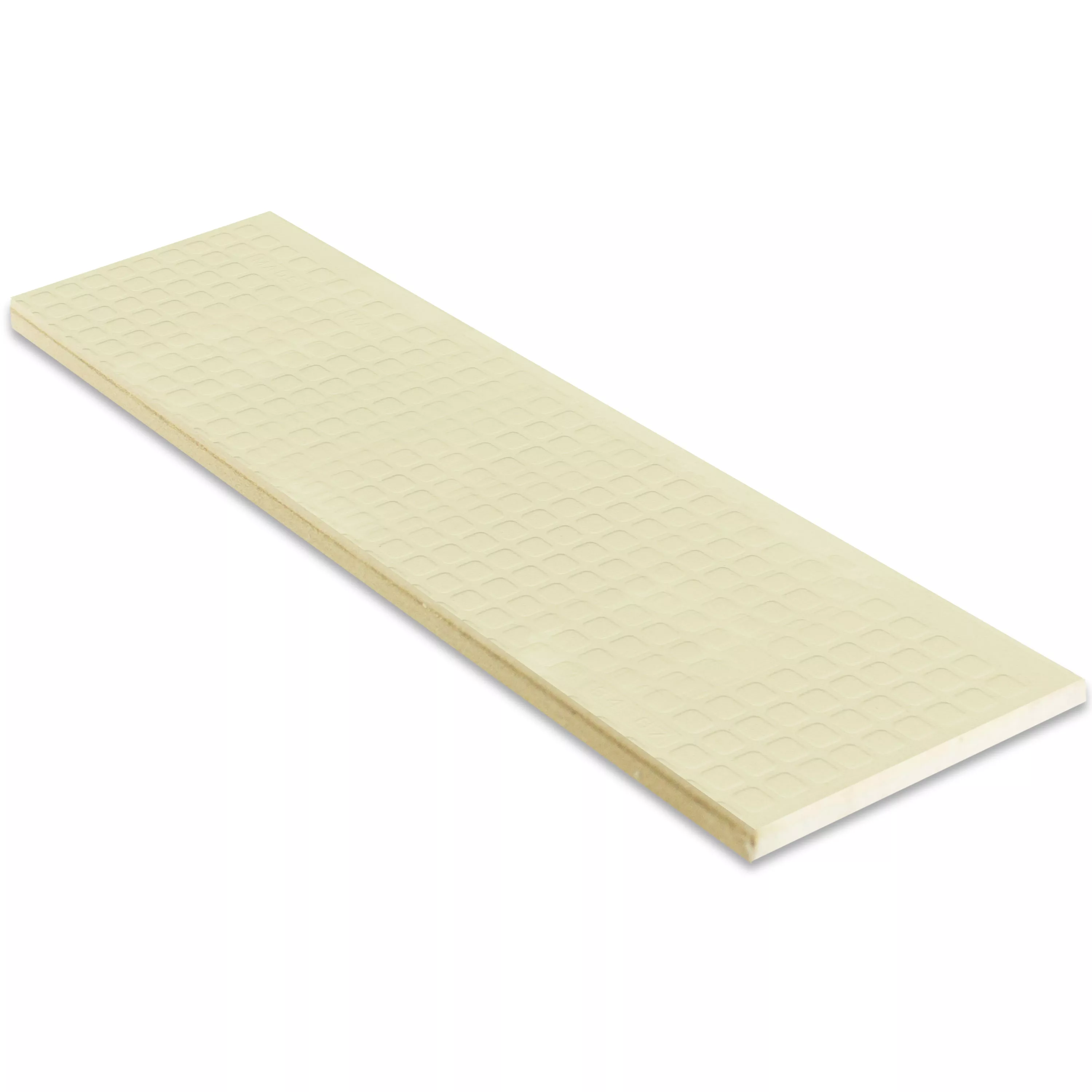 Campione Metro Rivestimenti Kennedy 10x30cm Bianco