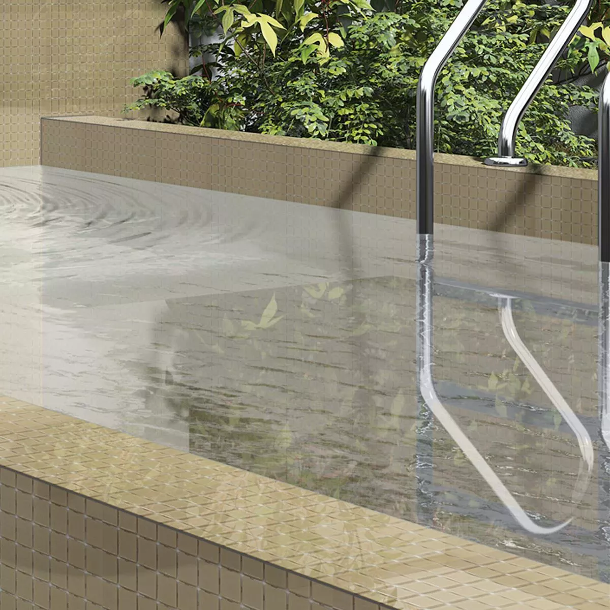 Vetro Piscina Mosaico Venetia Beige