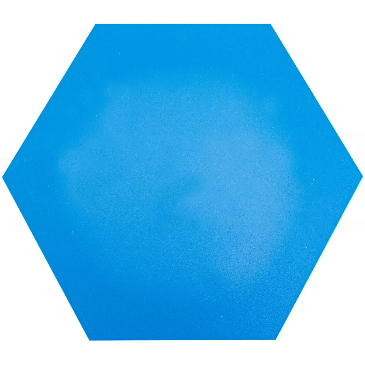 Vinyl Sechseck Wandfliese Century Selbstklebend Blau