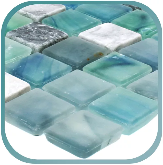 Glas Naturstein Mix 4 - 7mm