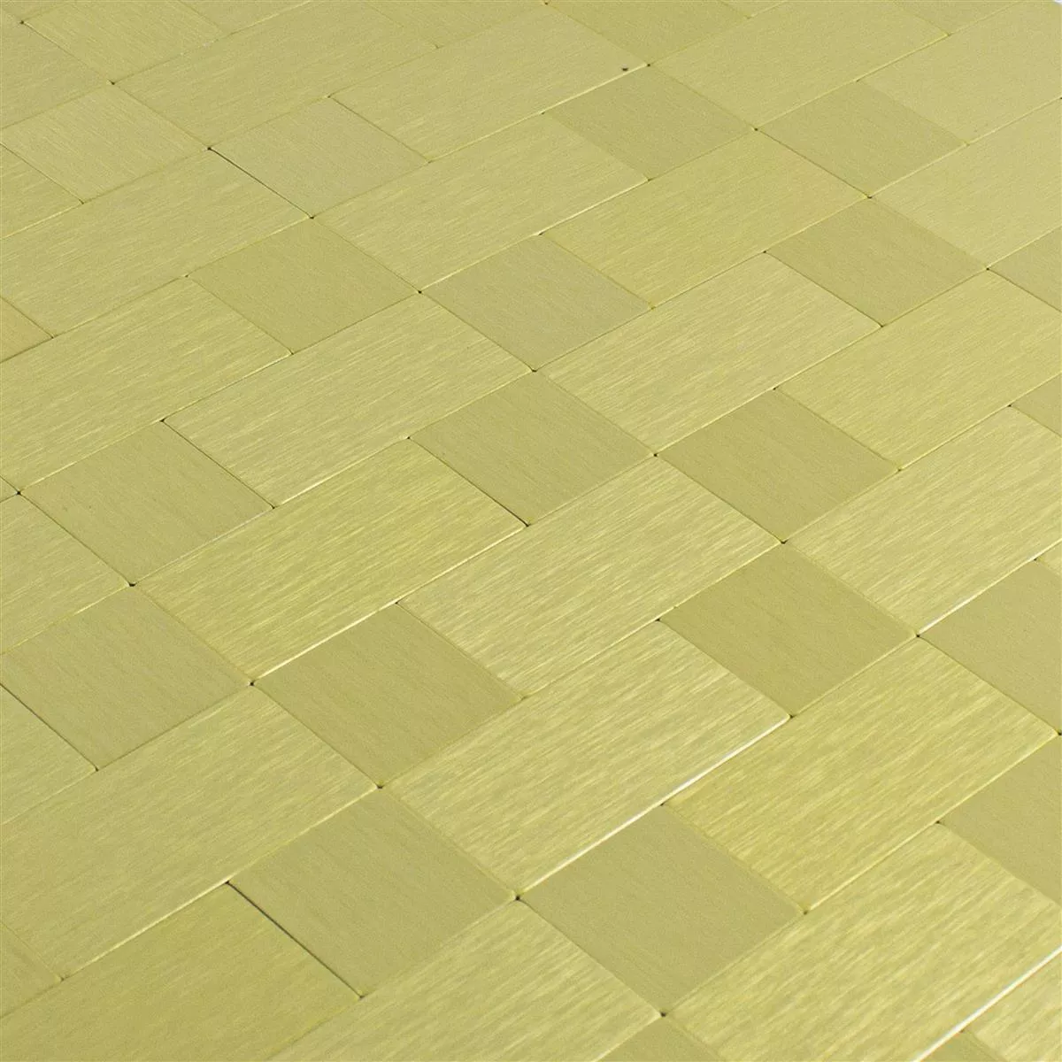 Mosaico Metallo Autoadesivo Vryburg Oro Combi