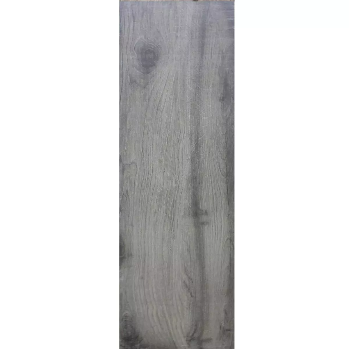Muster Bodenfliesen Elmwood Holzoptik 20x120cm Anthrazit Grau