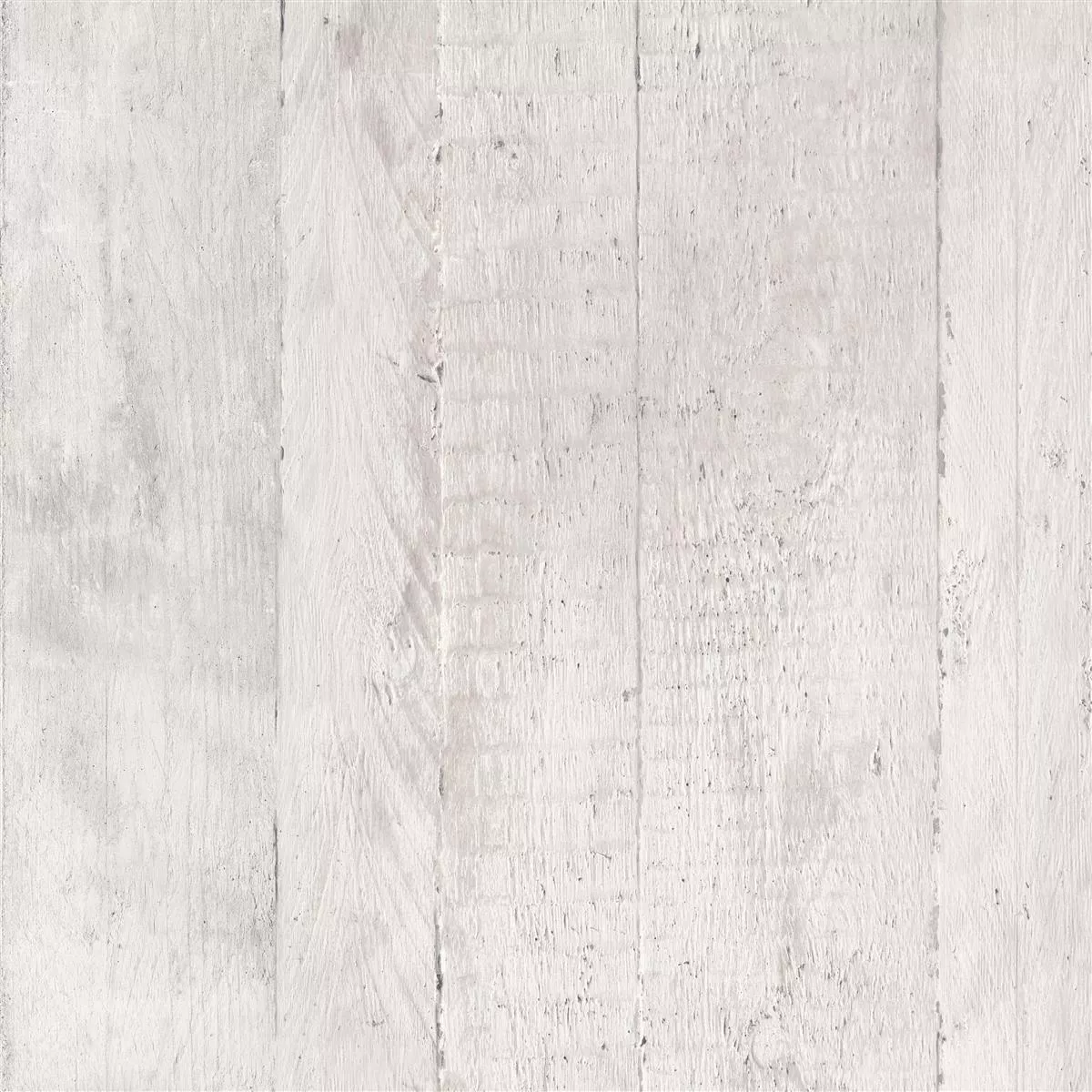 Bodenfliesen Gorki Holzoptik 60x60cm Glasiert Weiß