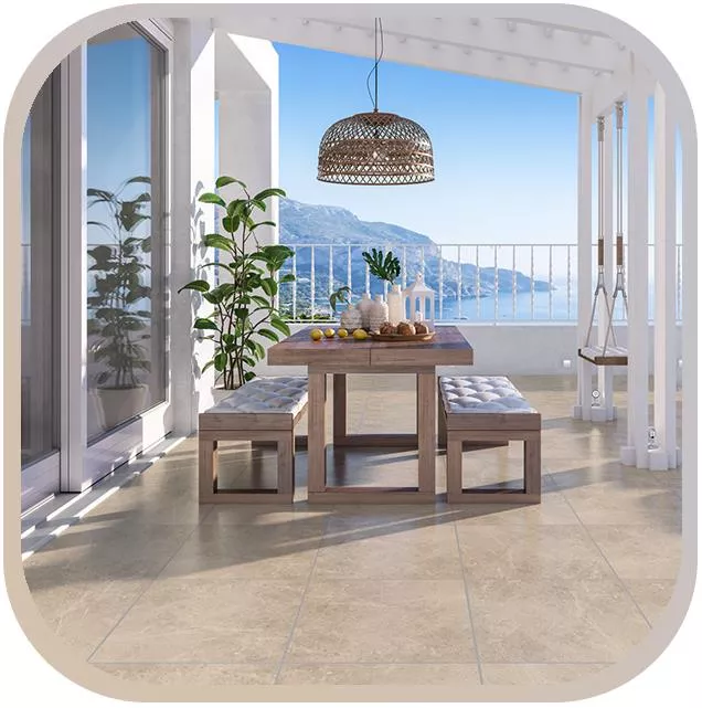 Lastre per terrazza Beige Lastre per terrazza Beige