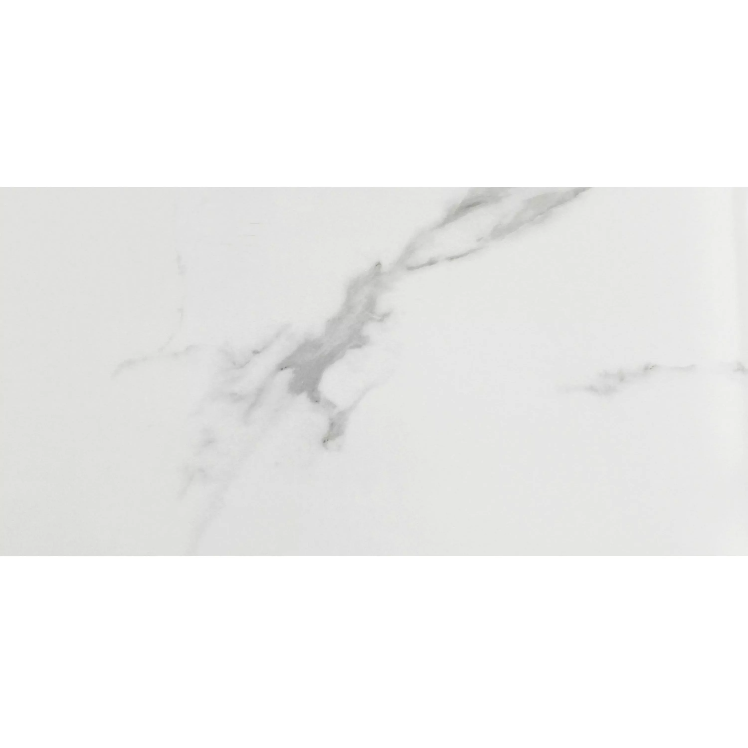 Échantillon Carrelage Sol Et Mur Aronia Carrara Poli Brillant 30x60cm