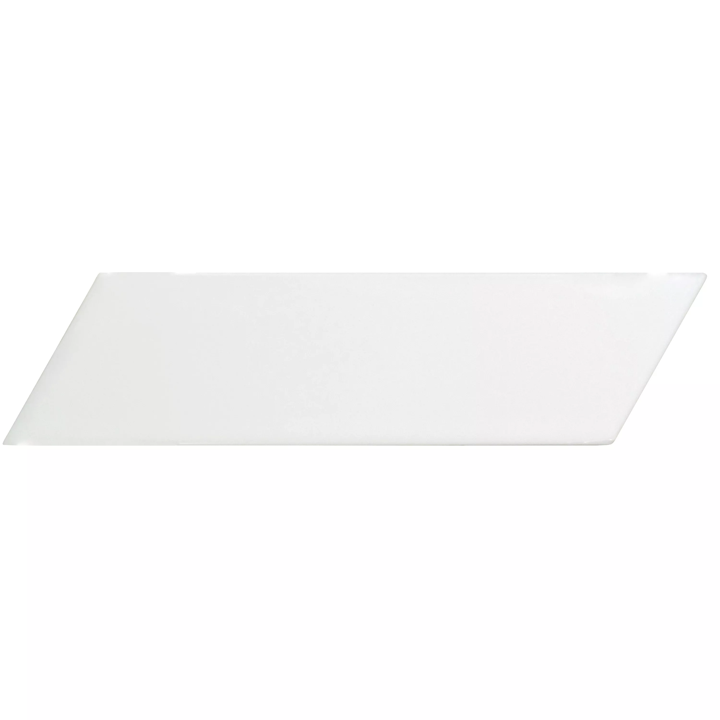 Rivestimenti Silex 18,6x5,2cm Bianco In Diagonale Sinistra