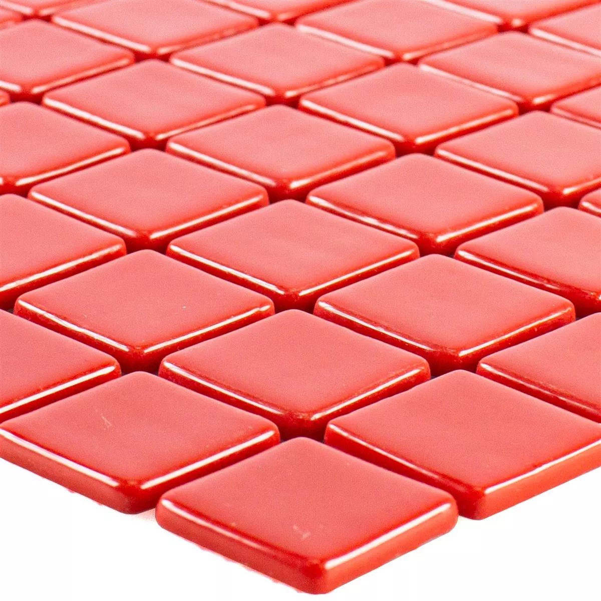 Glas Pool Schwimmbad Mosaik Pixley Rot
