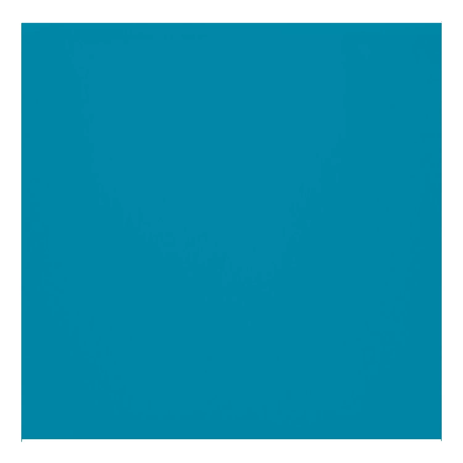 Carrelage métro Turquoise Mat 10x10 cm Sans Facette Freyburg Aqua Blue