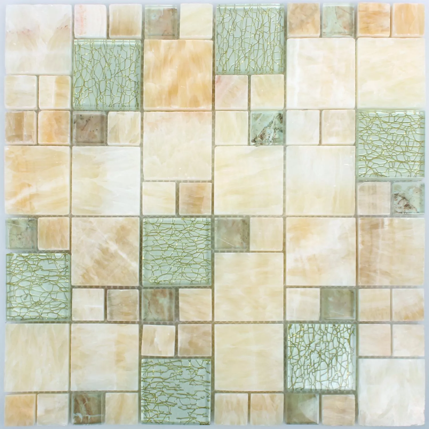 Campione Mosaico Onyx Larinera Oro Mix