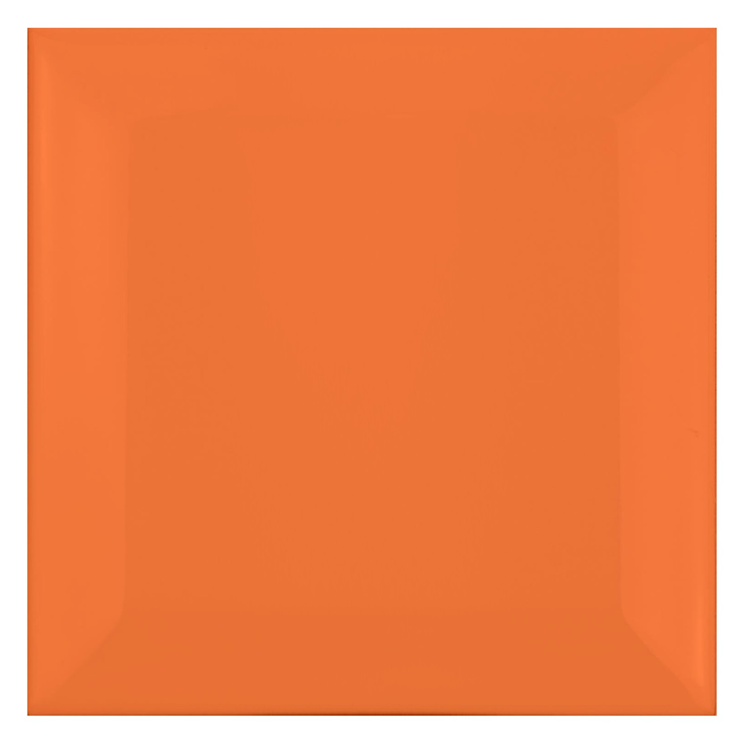 Metrofliese Orange Matt 10x10 cm Facette Catarina Naranja