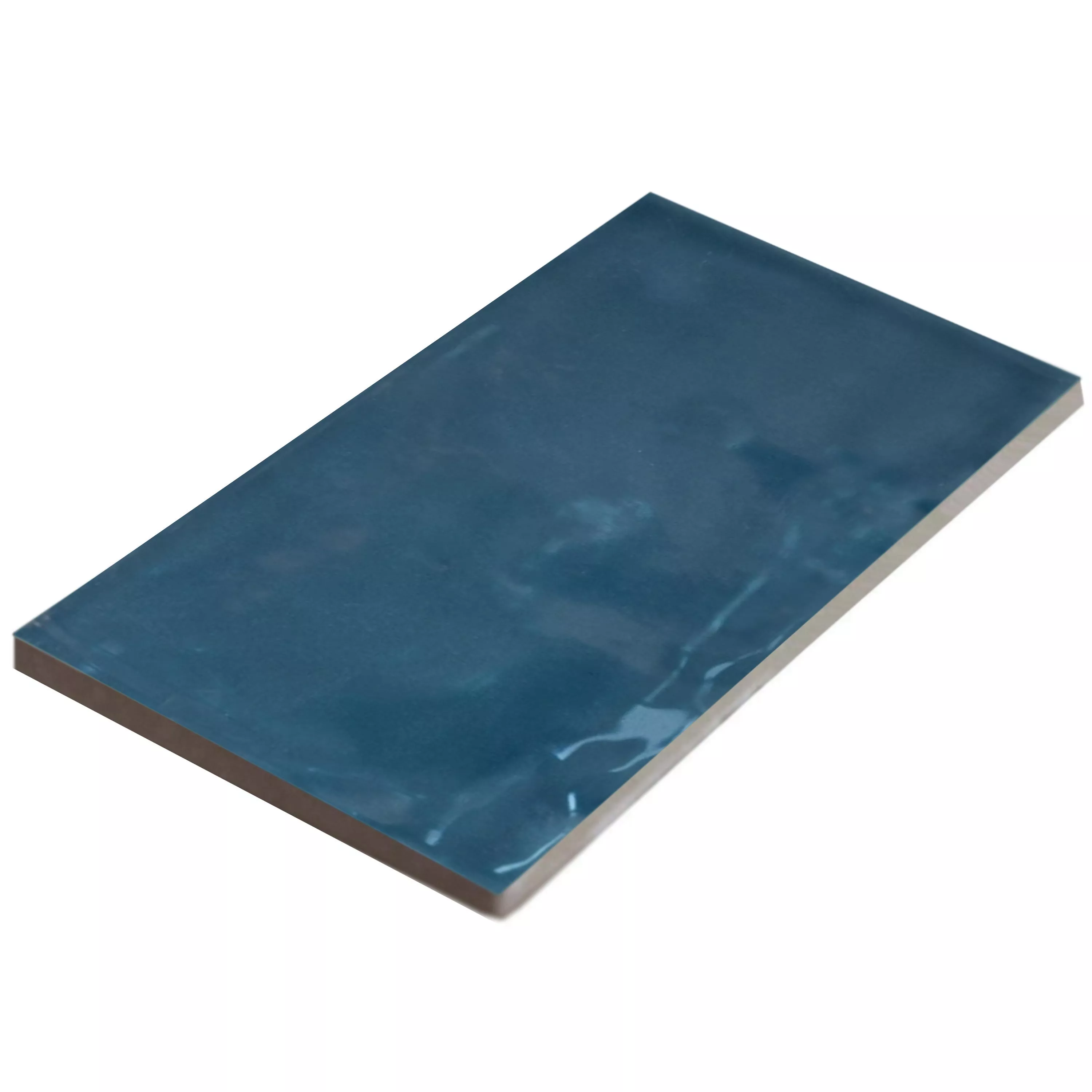 Campione Rivestimenti Mogadischu 7,5x15cm Blu Lucida