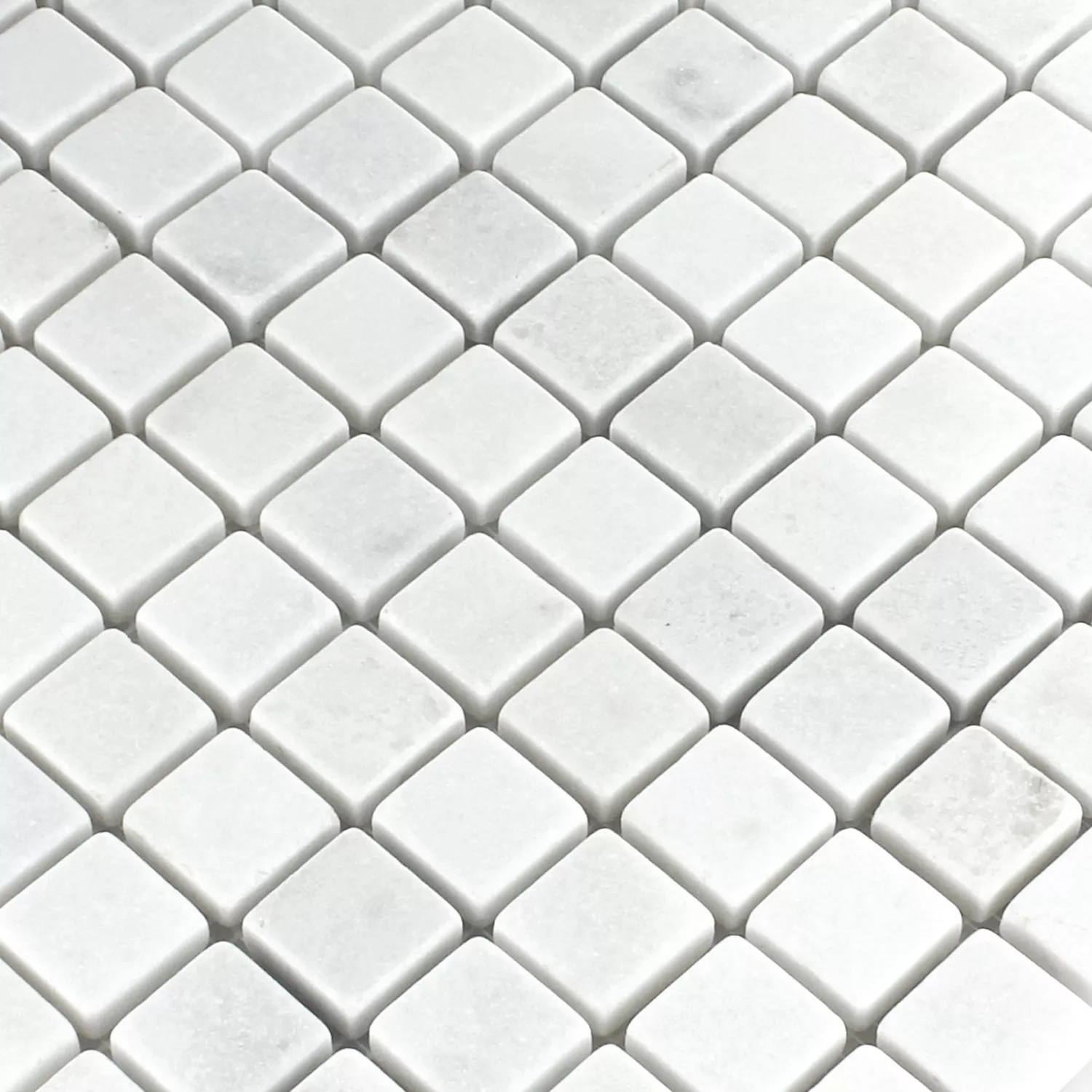 Mosaico Marmo Treviso Bianco
