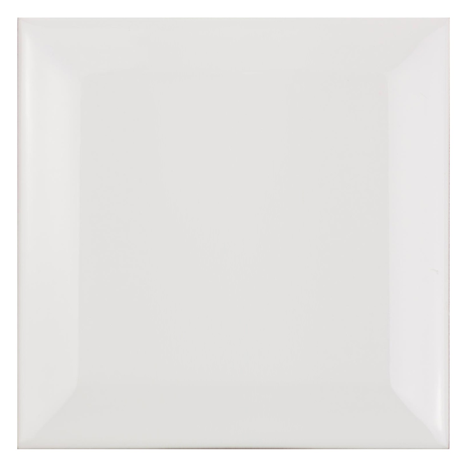 Metrofliese Weiß Matt 10x10 cm Facette Catarina Blanco