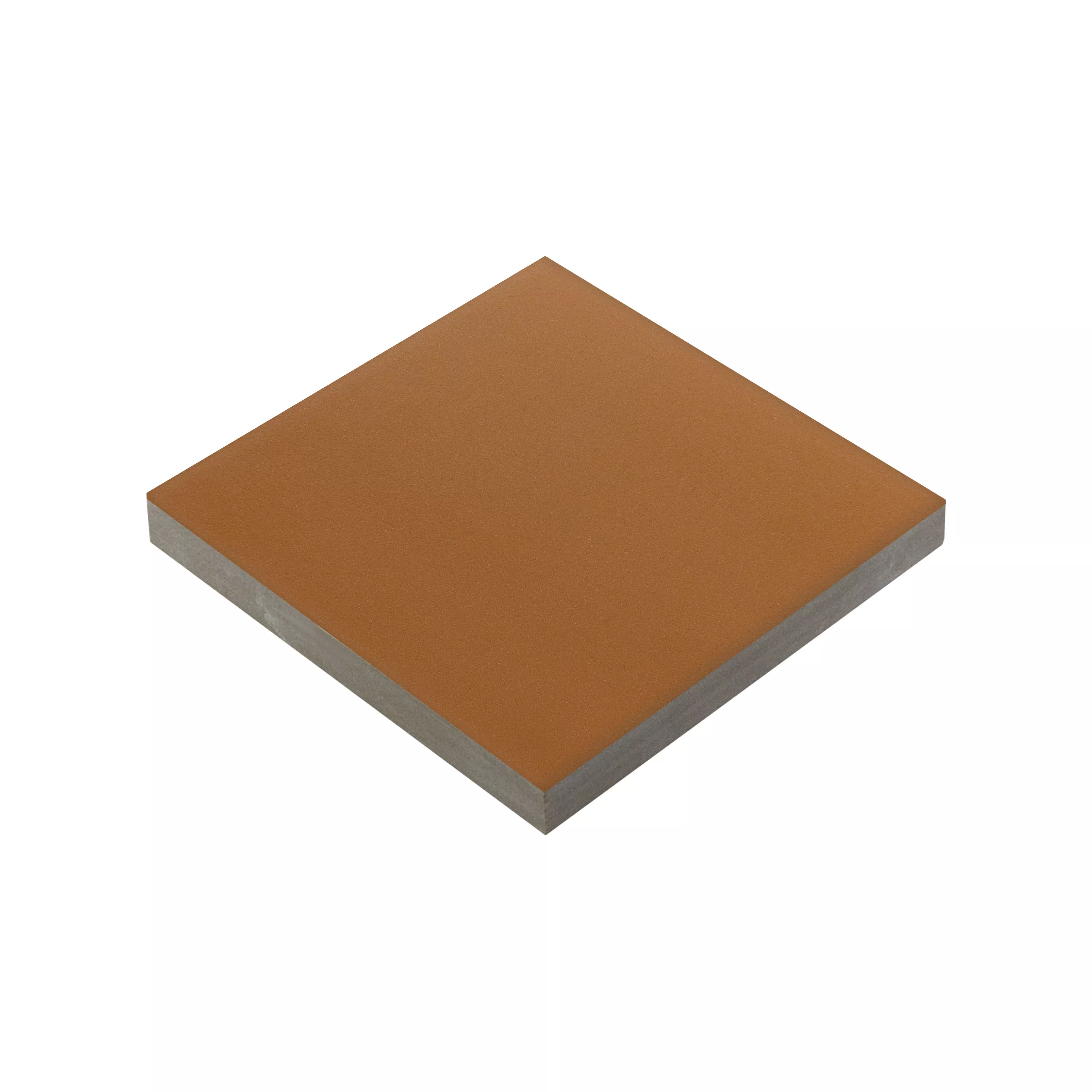 Gres Porcellanato Piastrelle Genexia Uni Ocra Rosone 4,6x4,6cm