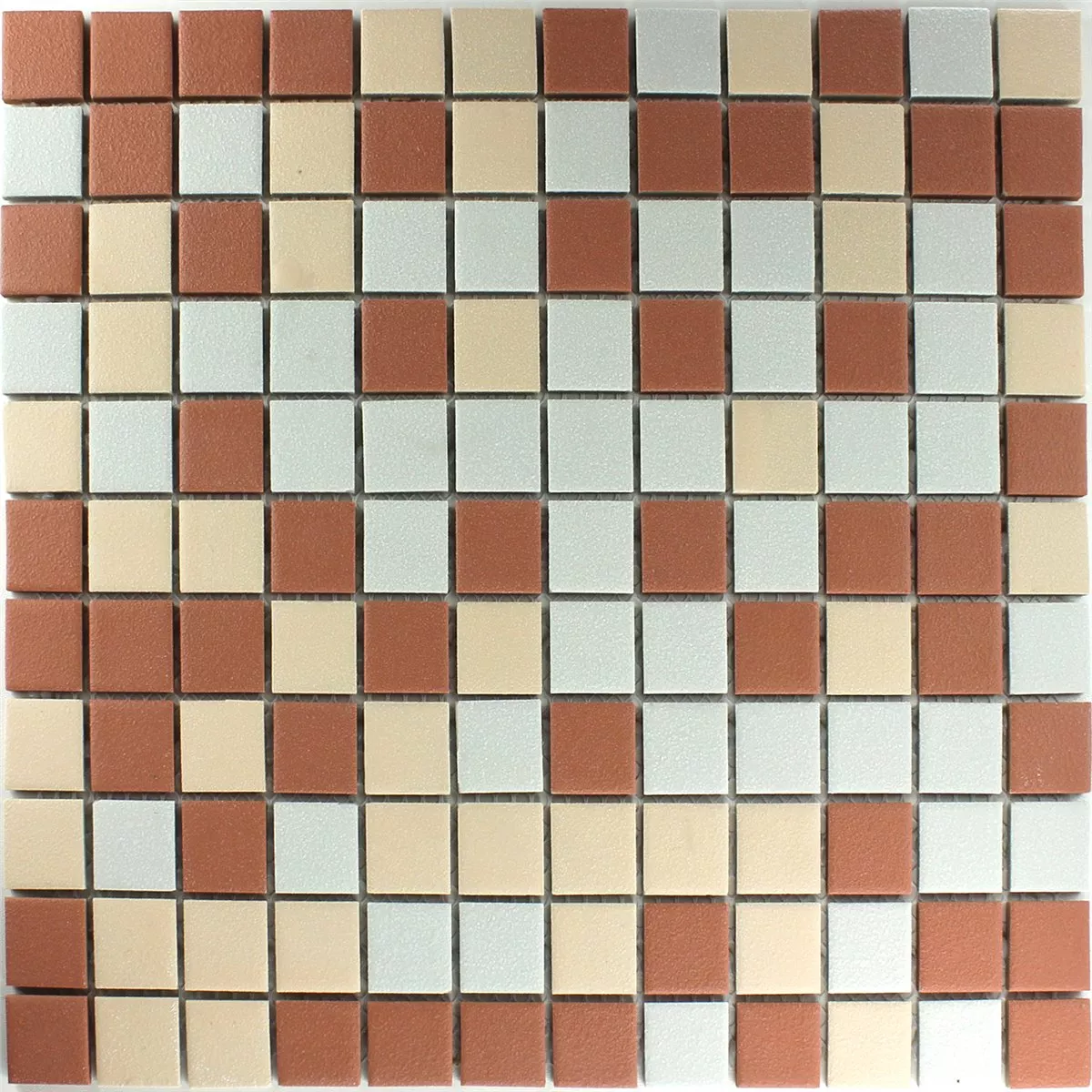 Muster von Mosaikfliesen Keramik Rutschhemmend Terrakotta