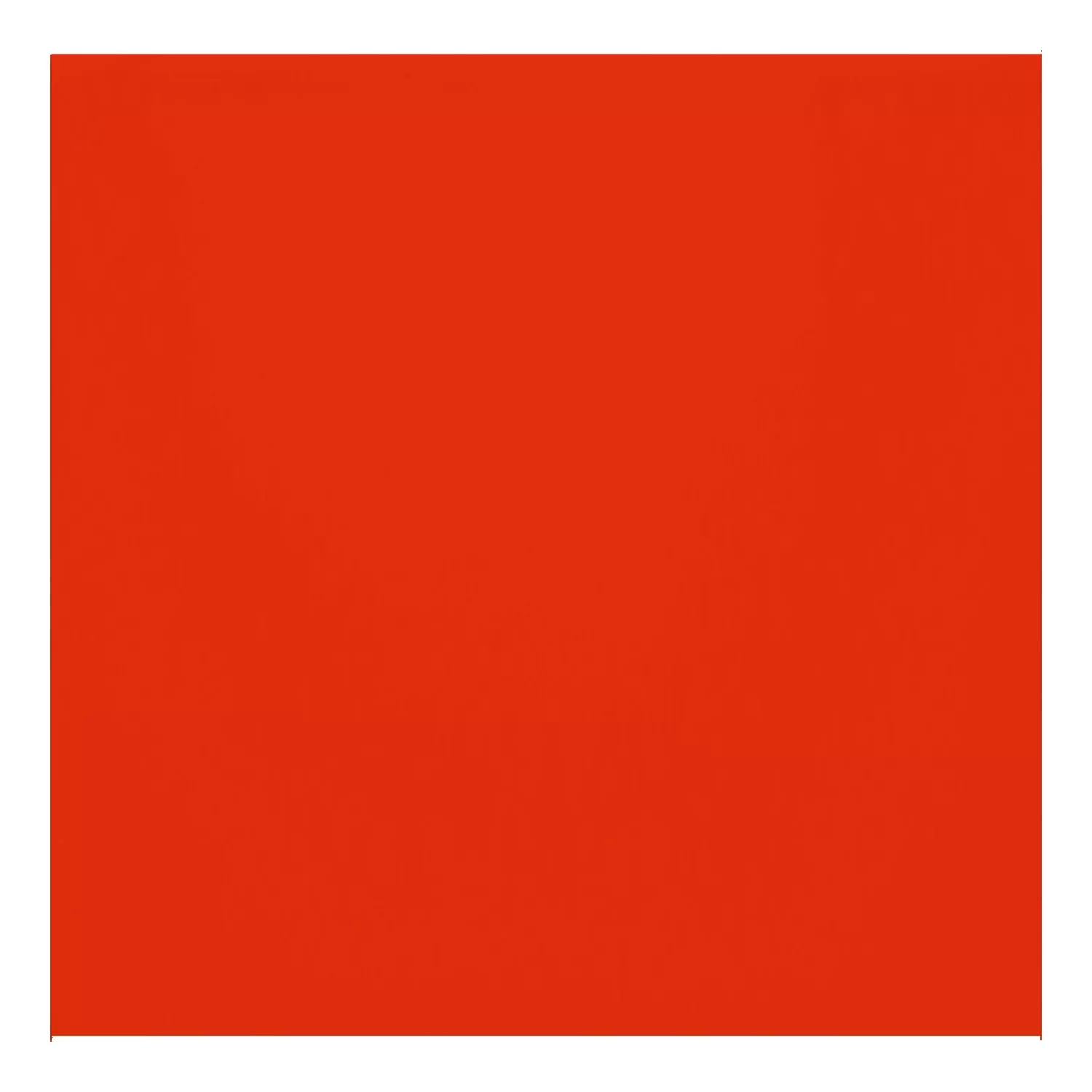 Carrelage métro Rouge Mat 15x15 cm Sans Facette Miona Rojo