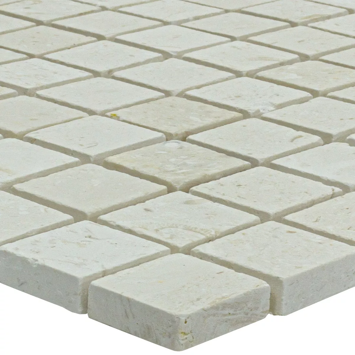 Muster von Natursteinmosaik Kalkstein Luminares 23