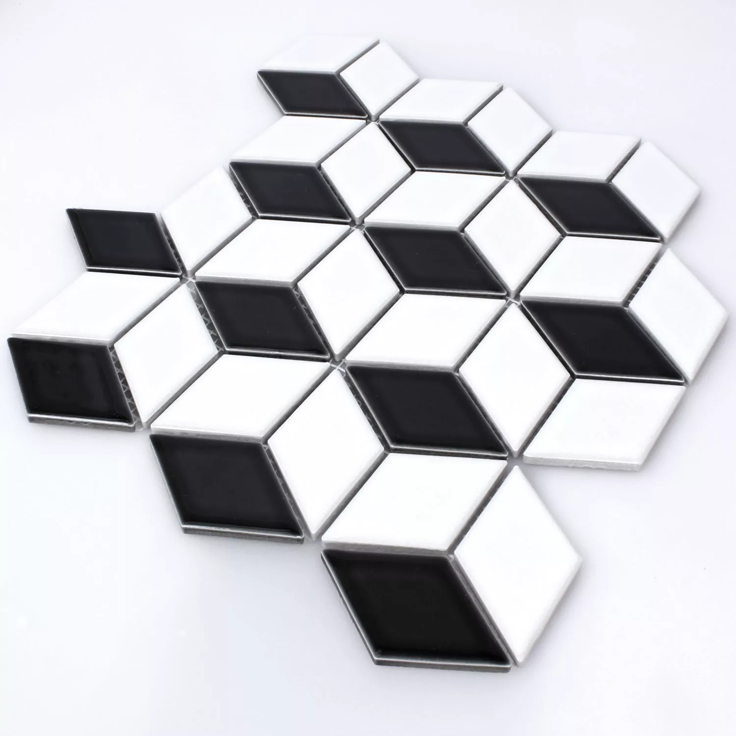 Céramique Mosaïque Kosmos 3D Cubes Brillant