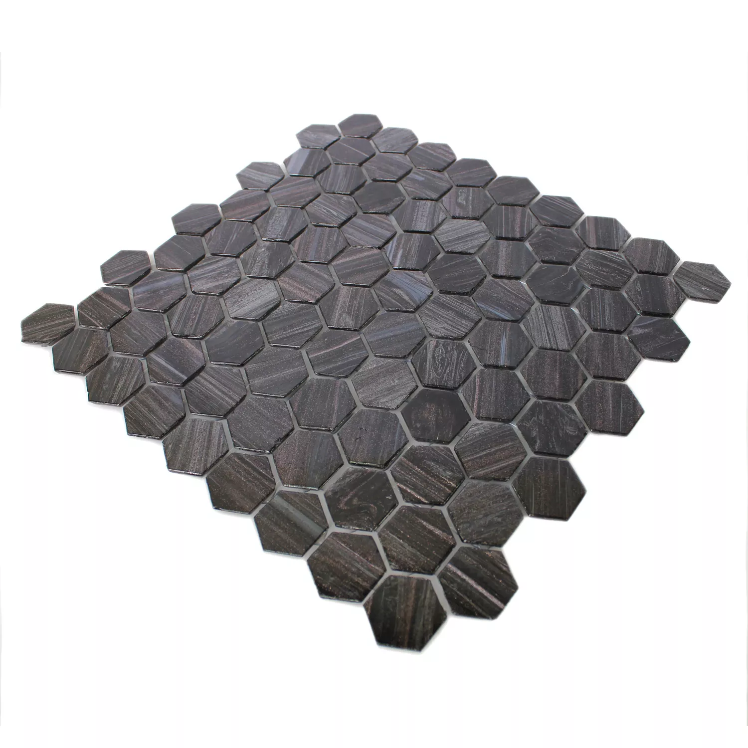 Mosaikfliesen Trend-Vi Glas Hexagonal 260