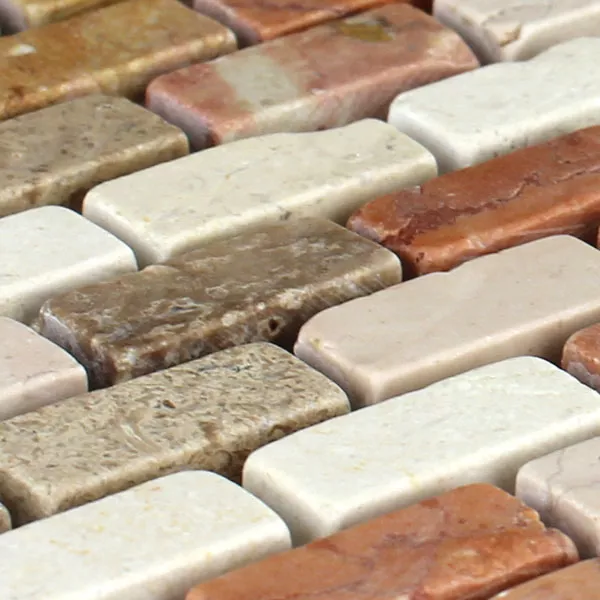 Mosaico Marmo Brick Multicolor