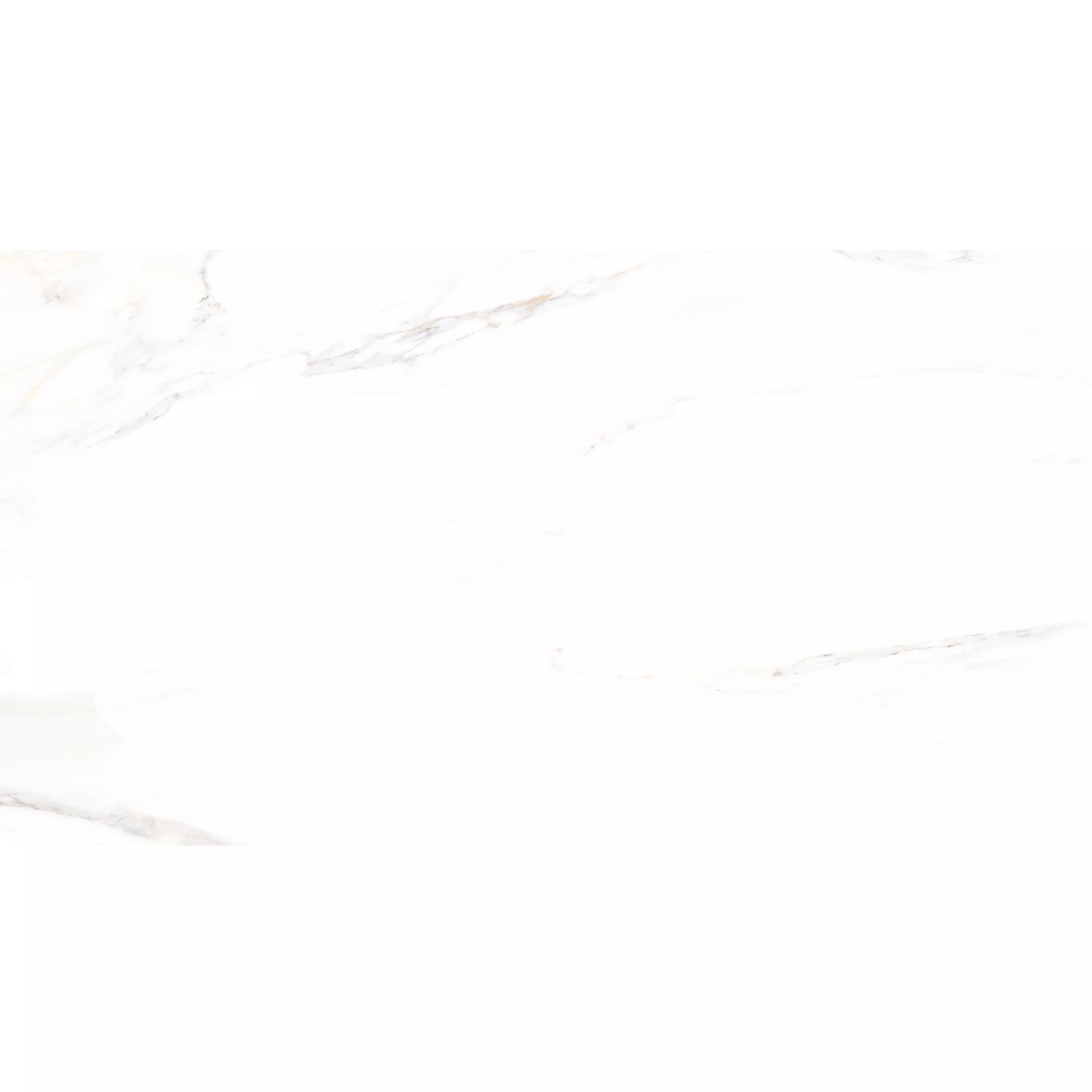 Carrelage Sol Et Mur Rice Marbre Optique Calacatta Poli Brillant 28,6x58cm
