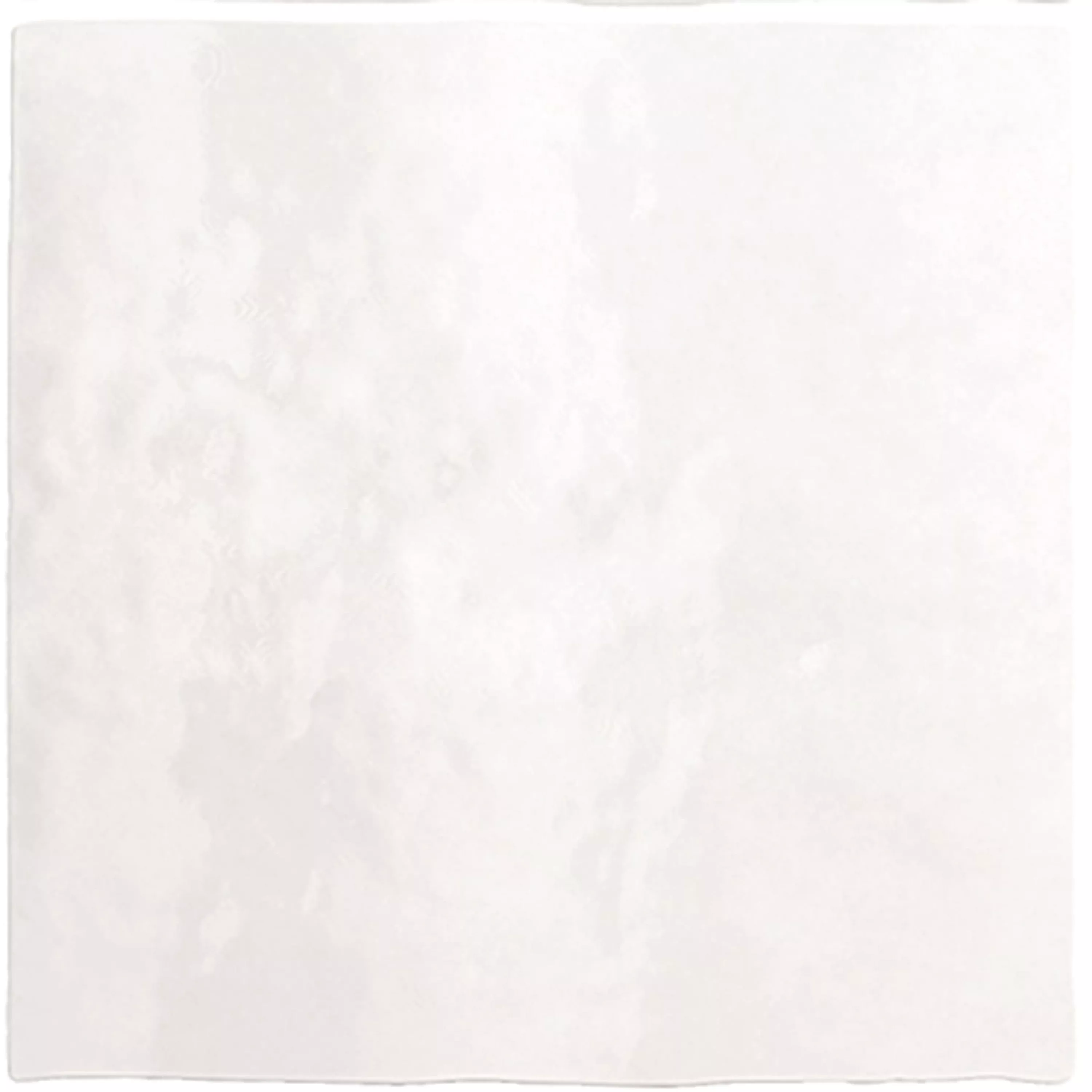 Muster Wandfliesen Concord Wellenoptik Weiß 13,2x13,2cm