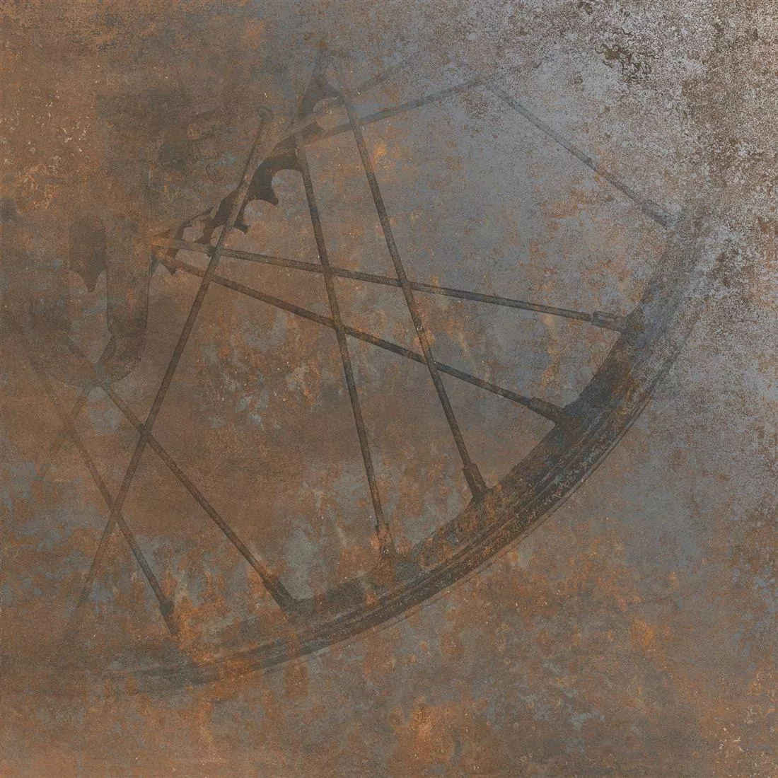 Bodenfliesen Sierra Metalloptik Rust R10/B Dekor Felge Bodenfliesen Sierra Metalloptik Rust R10/B Dekor Felge