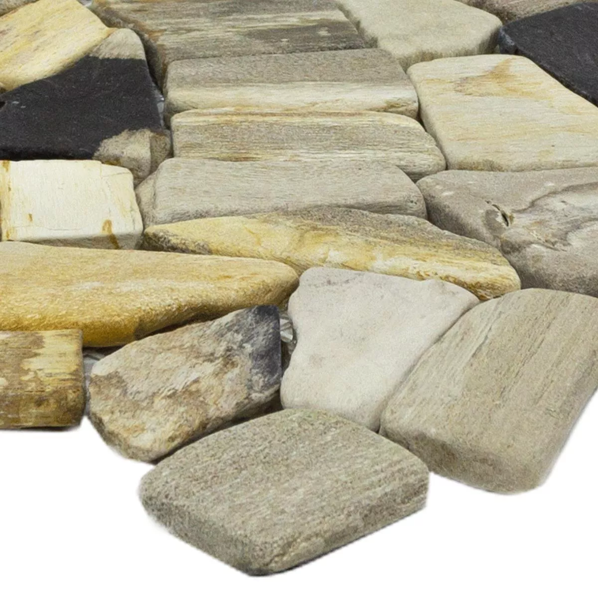 Mosaikfliesen Marmor Bruch Antik Oak