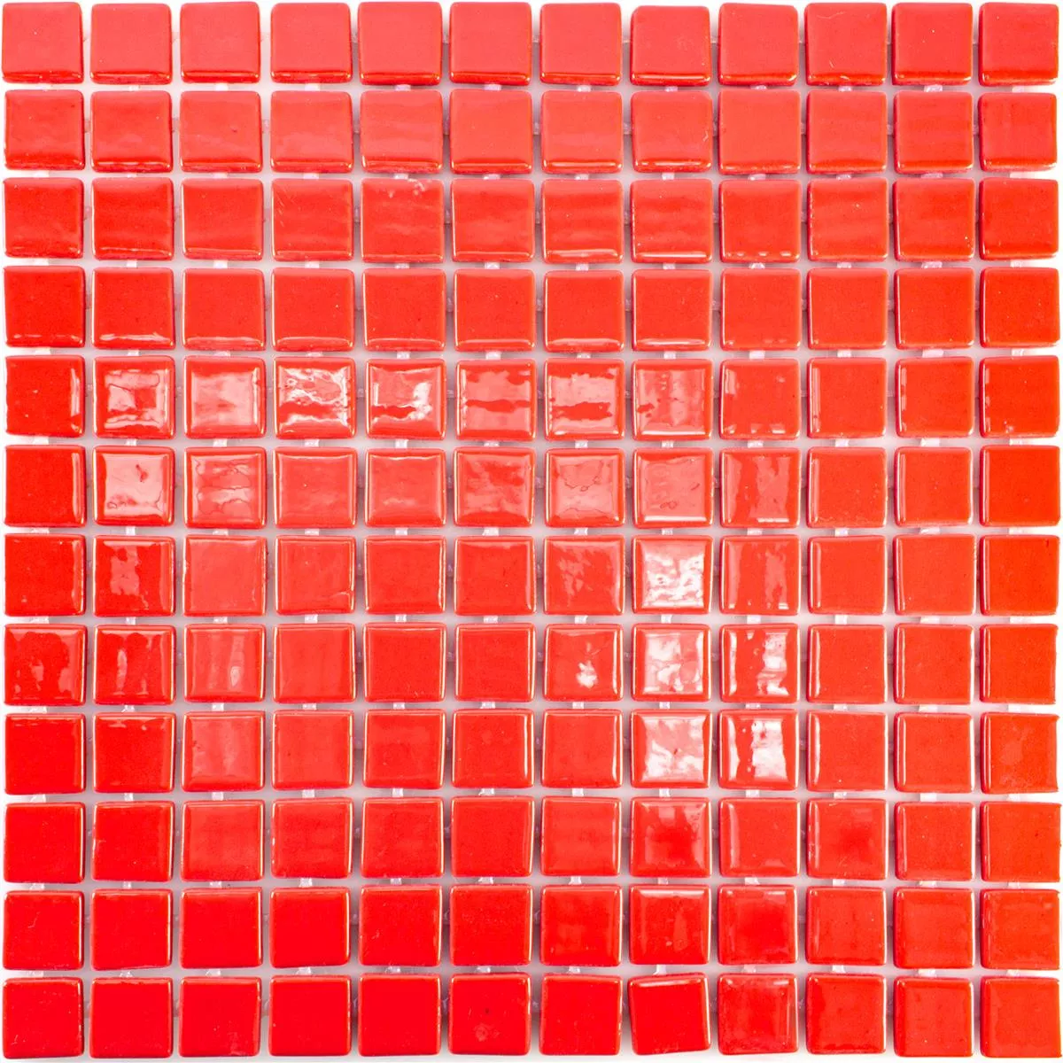 Muster von Glas Pool Schwimmbad Mosaik Pixley Rot