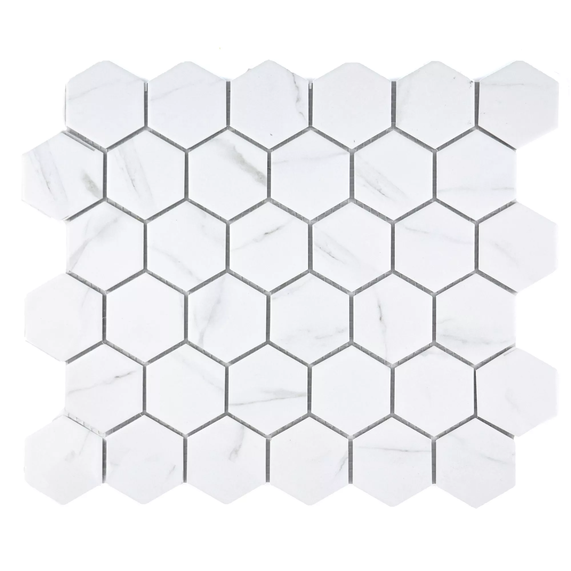 Ceramica Mosaico Zyrus Carrara Hexagon 51