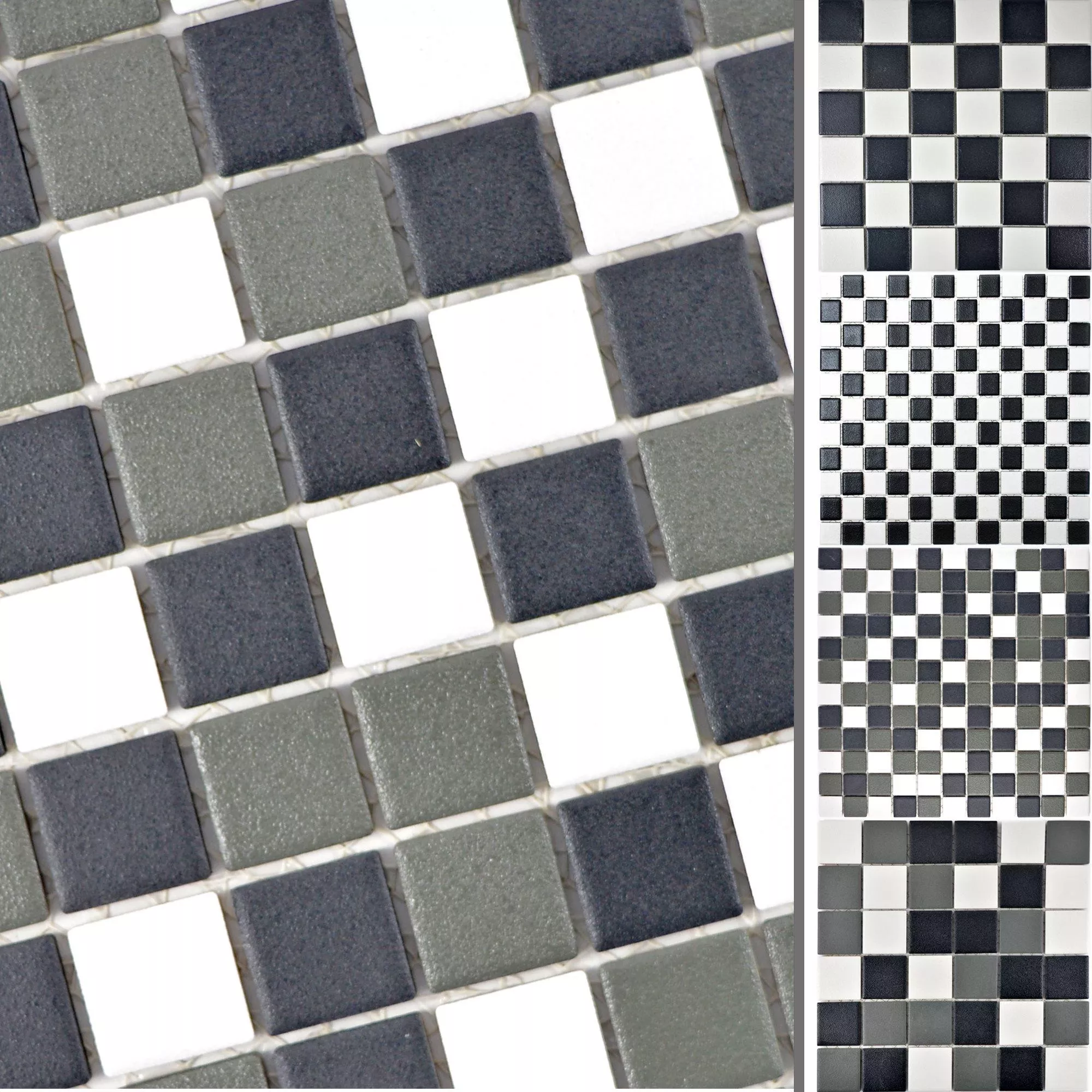 Muster von Keramik Mosaikfliesen Heinmot R10