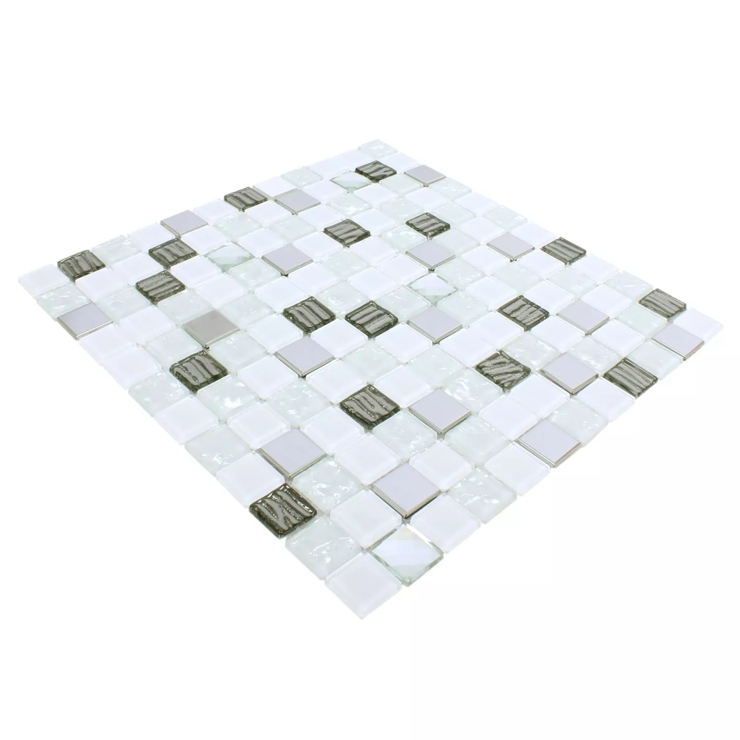 Mosaico Admont Bianco Diamante Piazza
