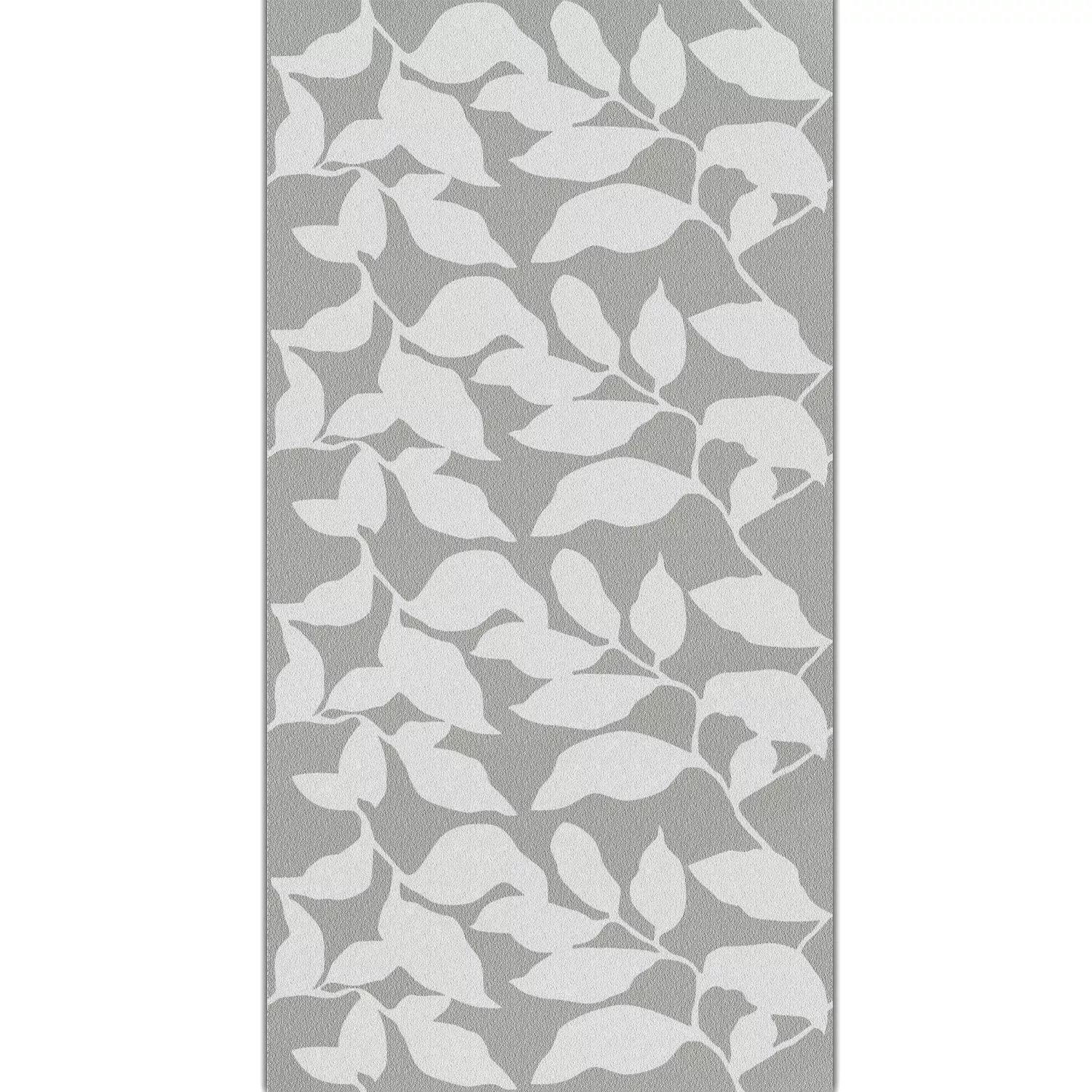 Wandfliesen Vulcano Floral Dekor Rektifiziert Grau 60x120cm