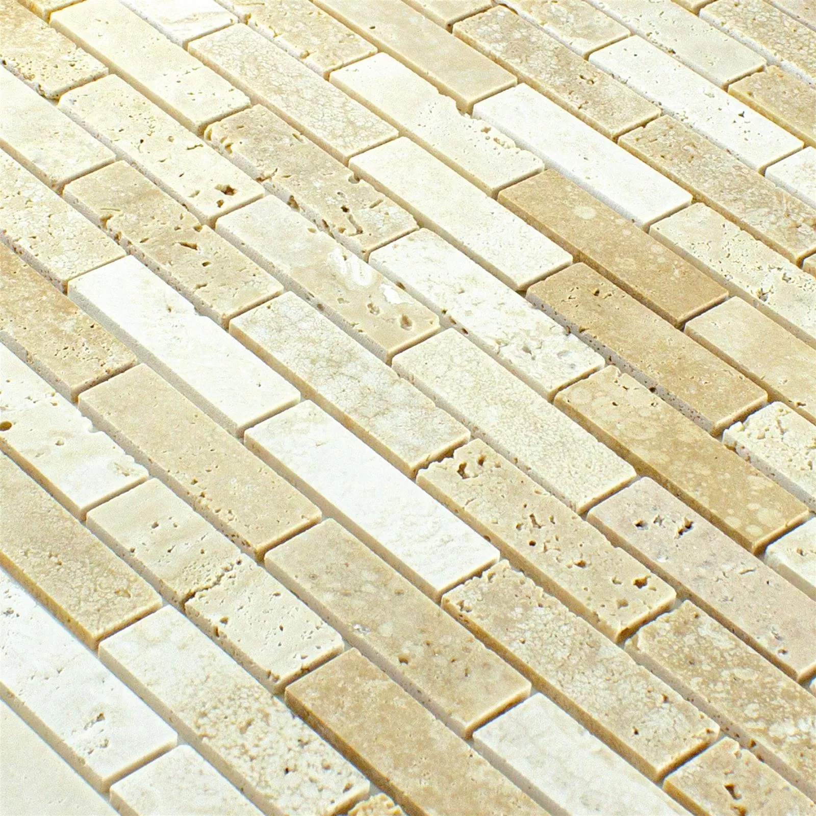 Naturstein Mosaik Mariental Selbstklebend Beige