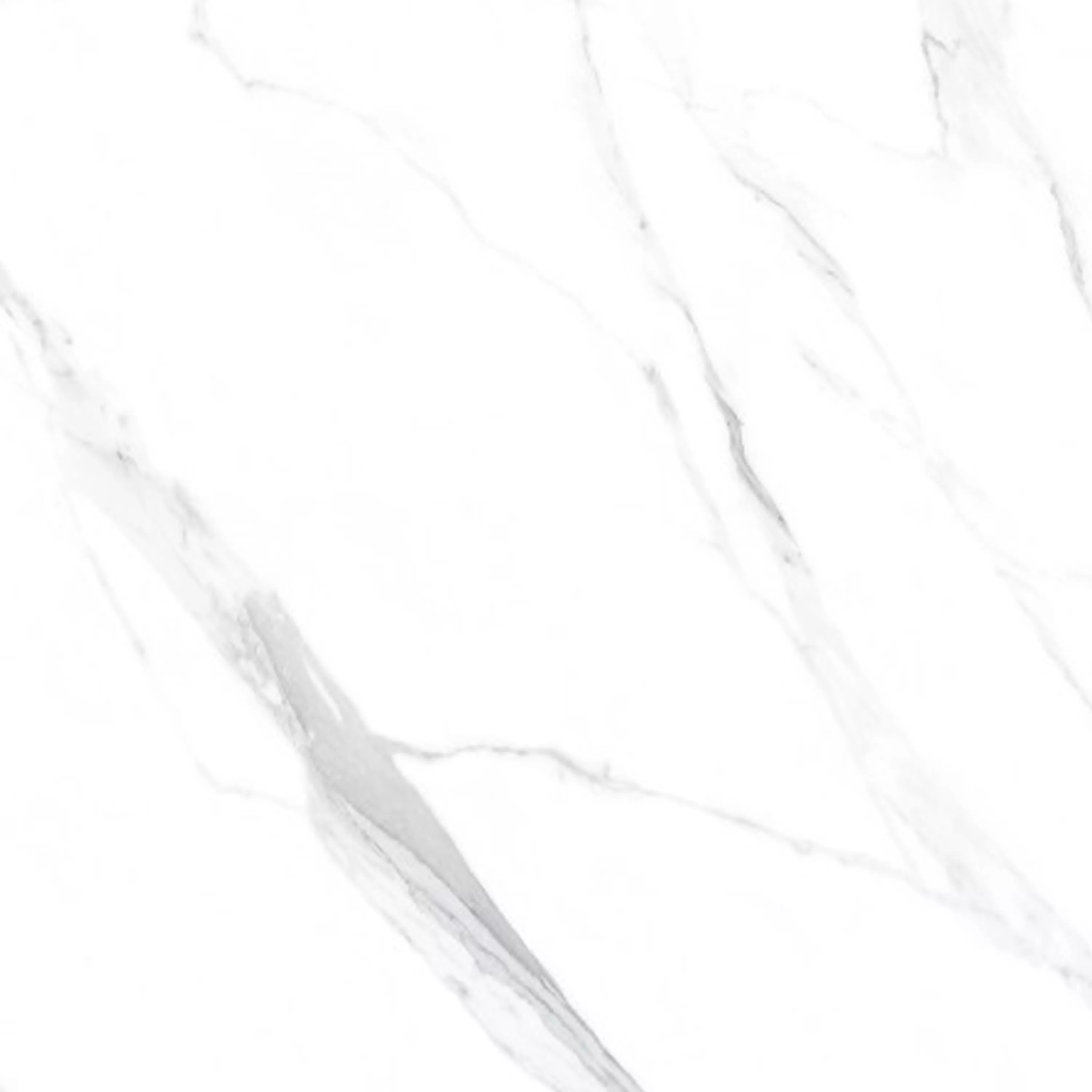 Bodenfliesen Serenity Marmoroptik Poliert Weiß 60x60cm