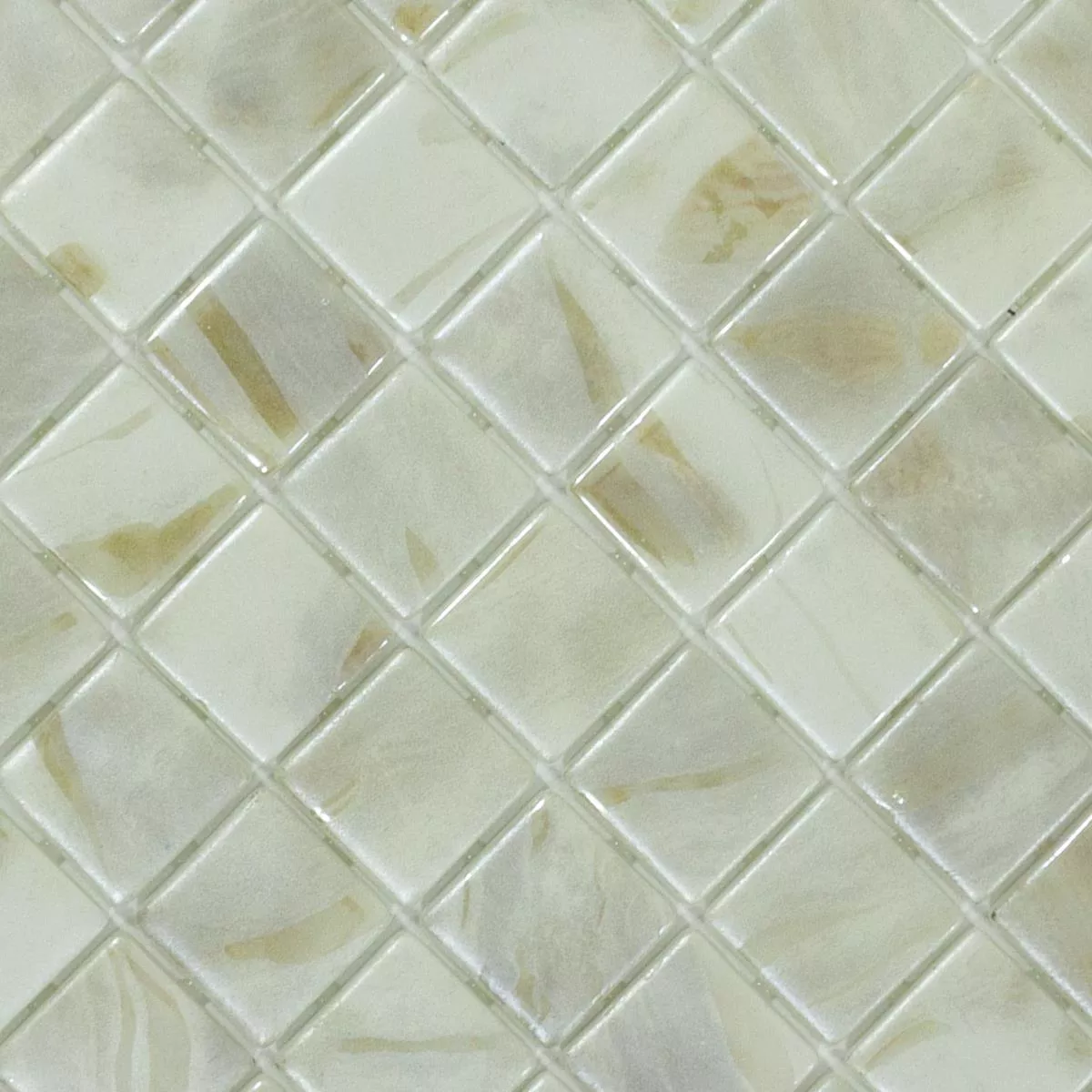 Verre Piscine Mosaïque Alassio Beige 25