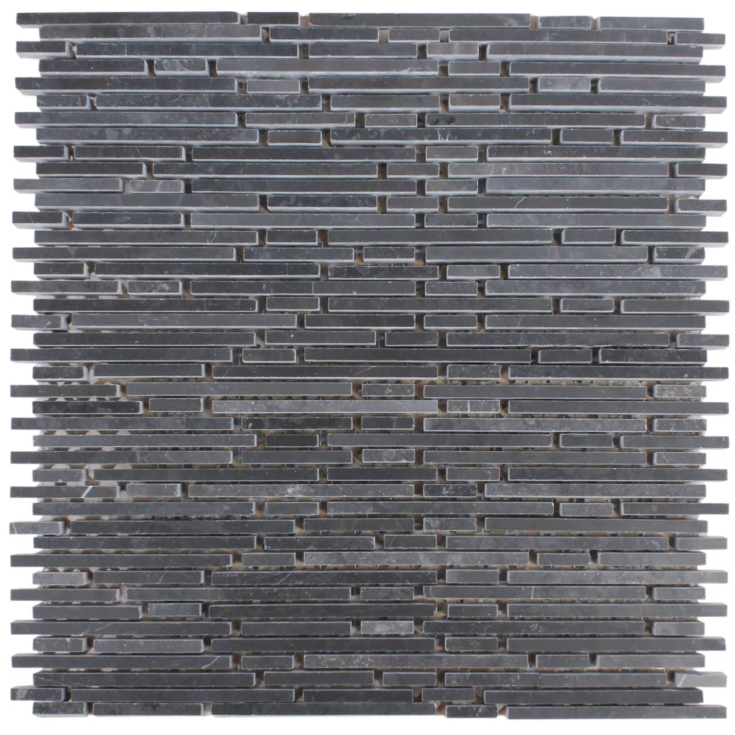 Échantillon Mosaïque Carrelage Marbre Superslim Noir