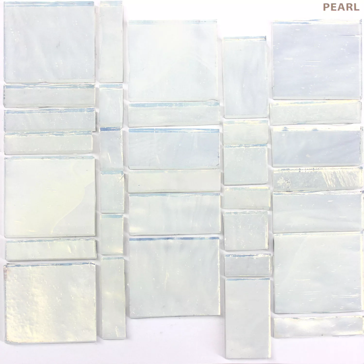 Glas Fliesen Trend Recycling Mosaik Liberty Pearl
